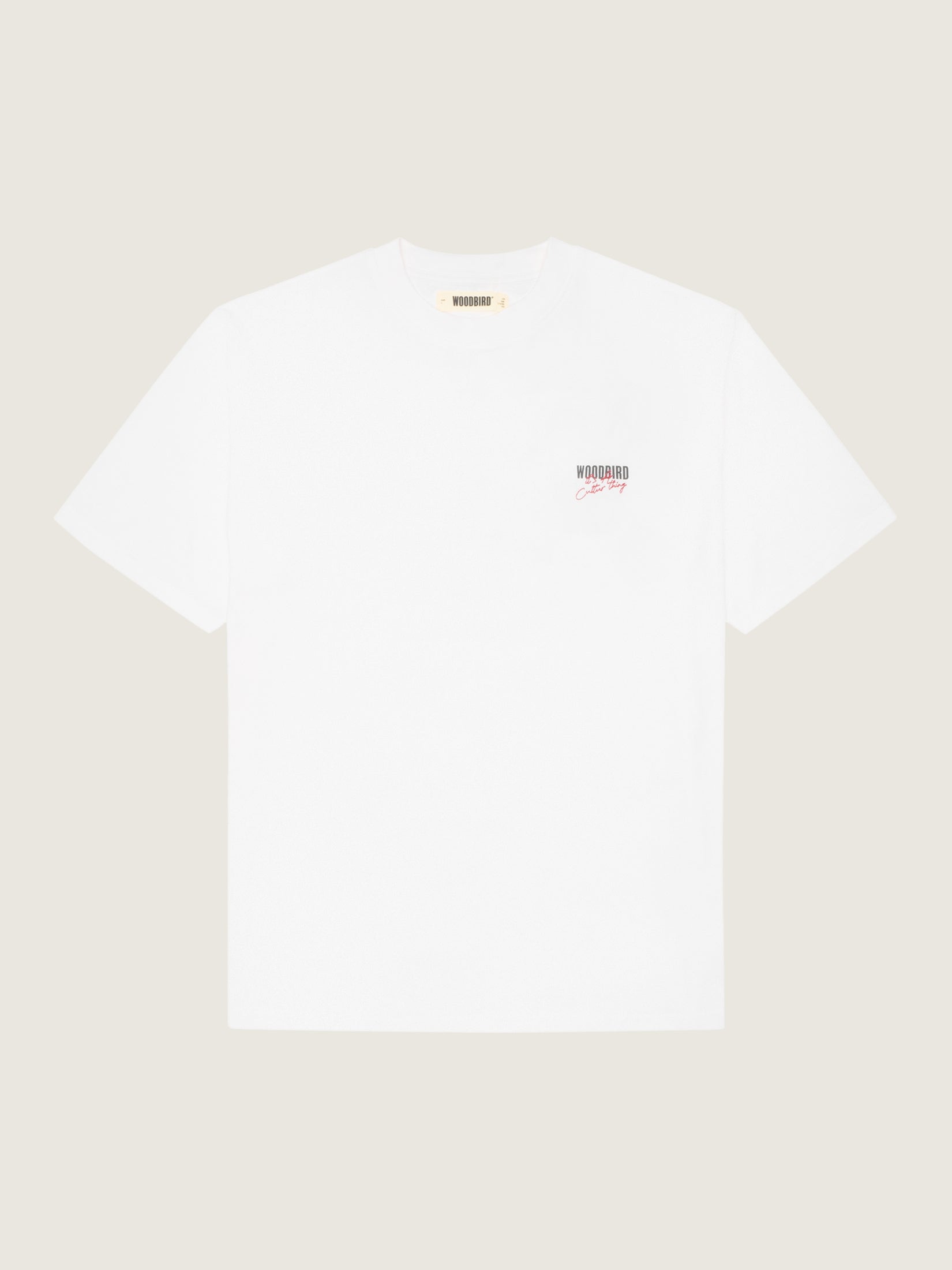 Woodbird WBBaine Ganbei Tee T-Shirts White