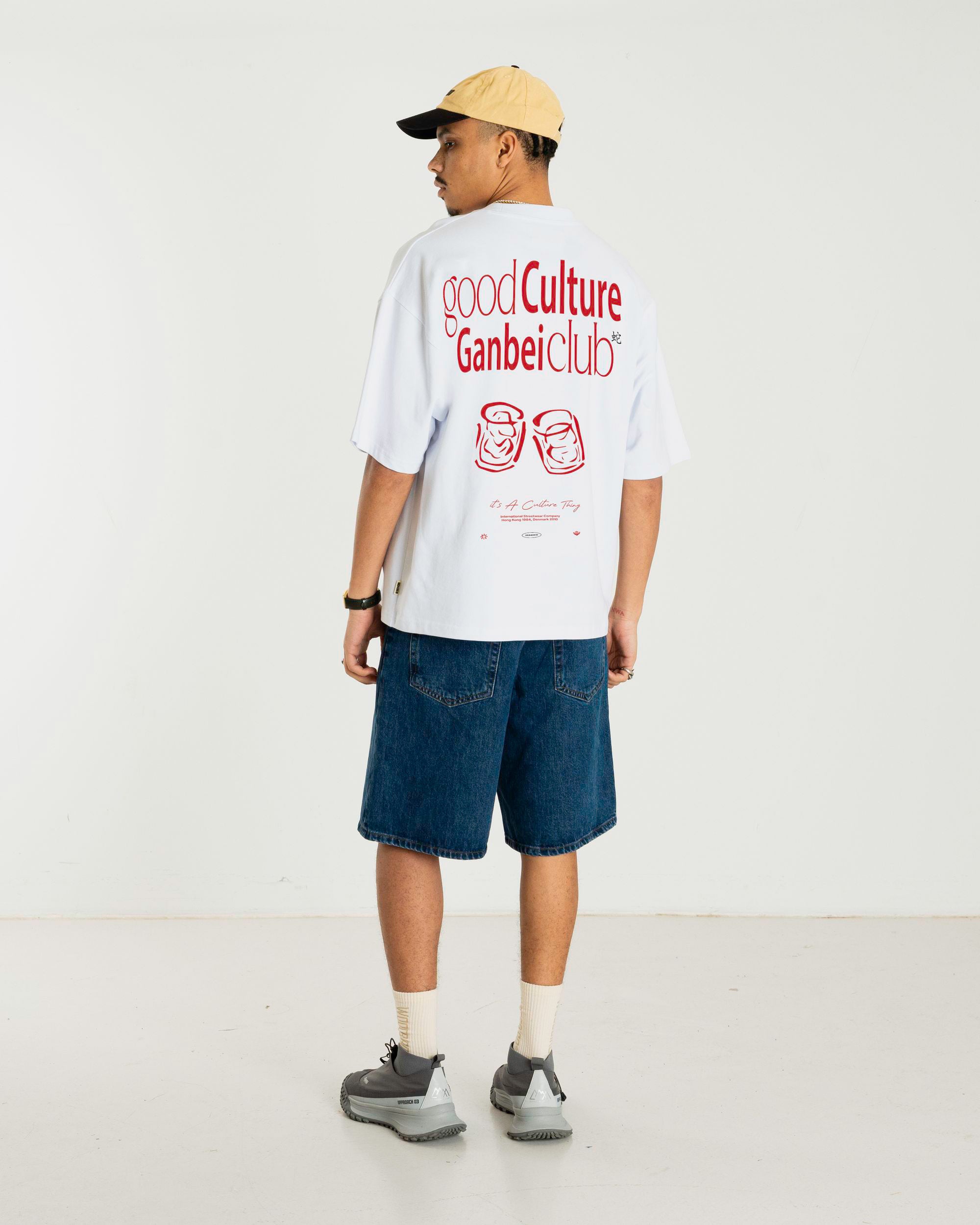 Woodbird WBBaine Ganbei Tee T-Shirts White