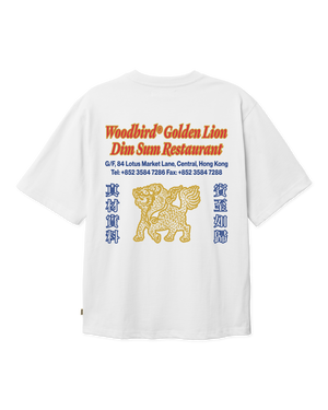 Woodbird WBBaine Golden Tee T-Shirts White