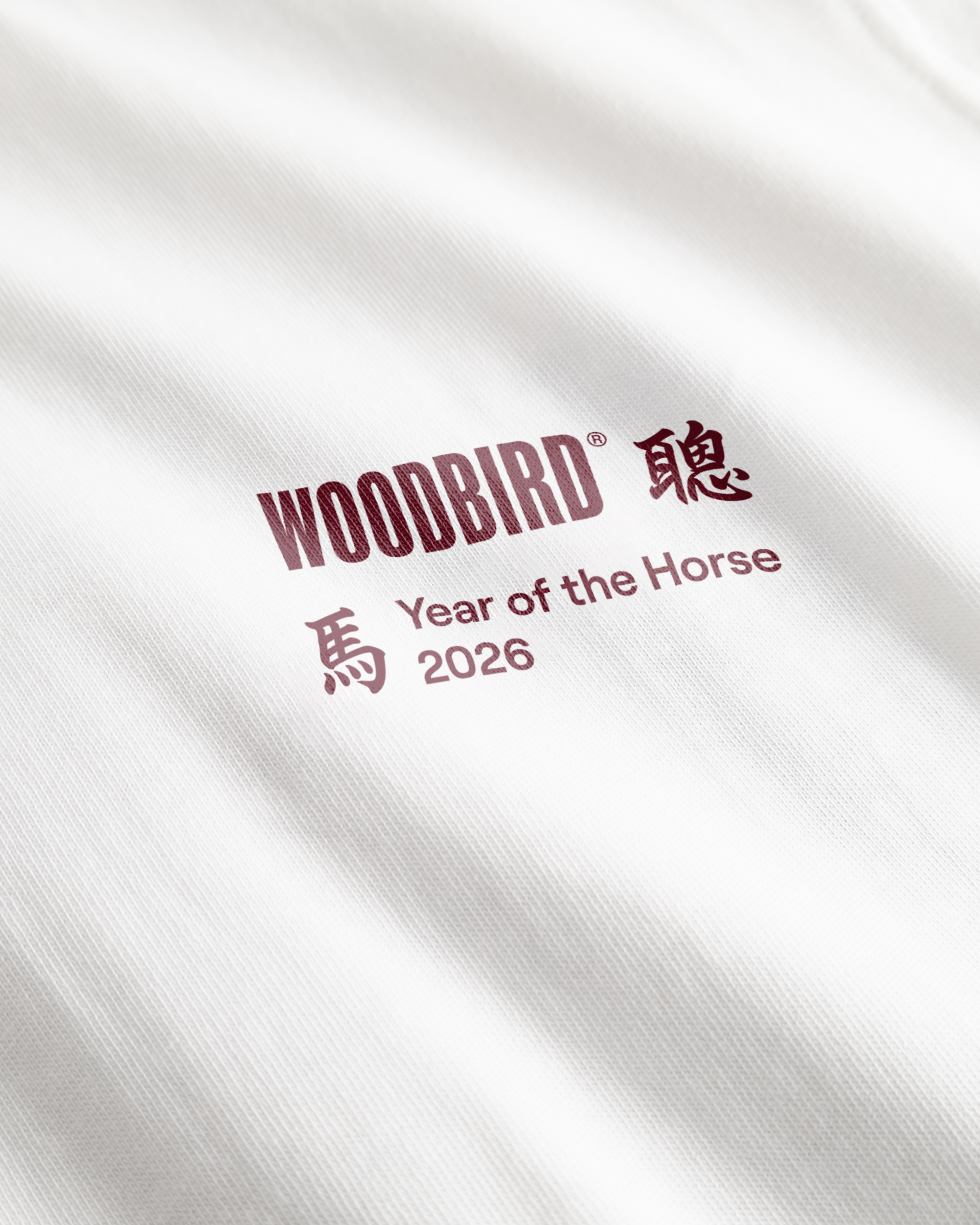 Woodbird WBBaine Horse Tee T-Shirts White