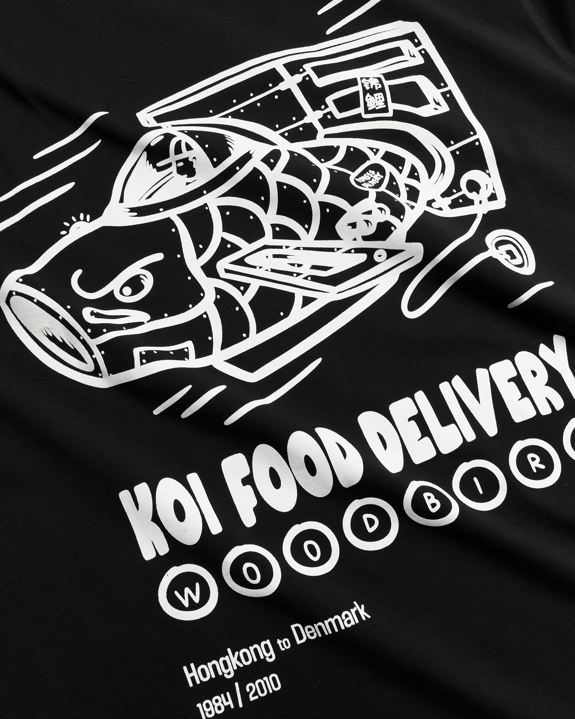 Woodbird WBBaine Koi Delivery Tee T-Shirts Black