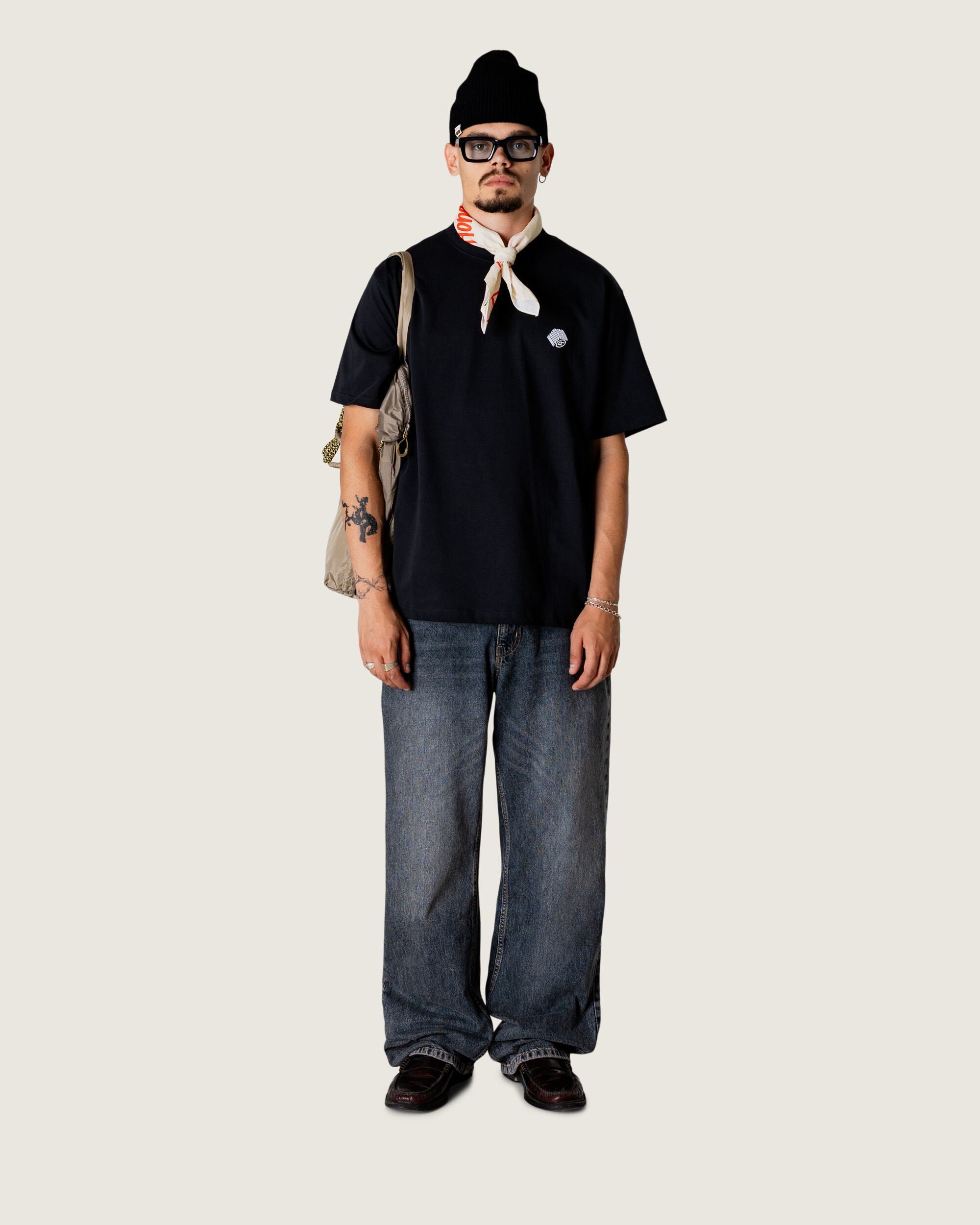 Woodbird WBBaine Koi Delivery Tee T-Shirts Black