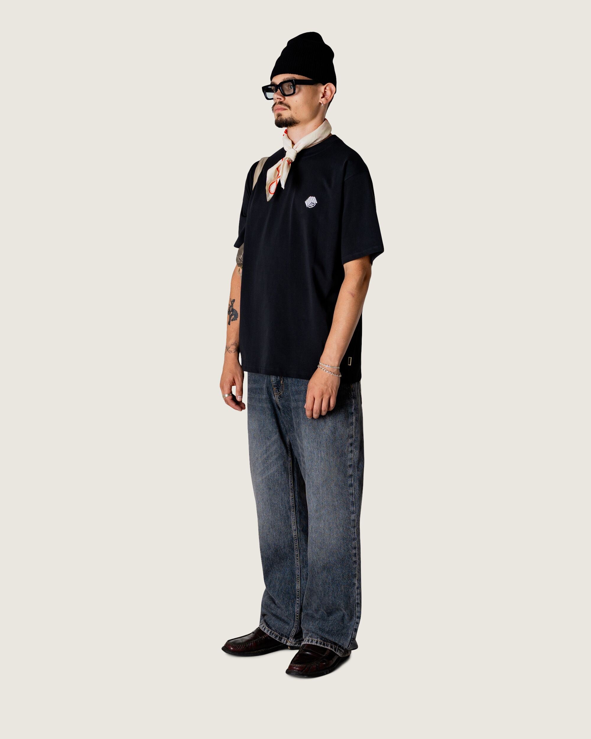 Woodbird WBBaine Koi Delivery Tee T-Shirts Black