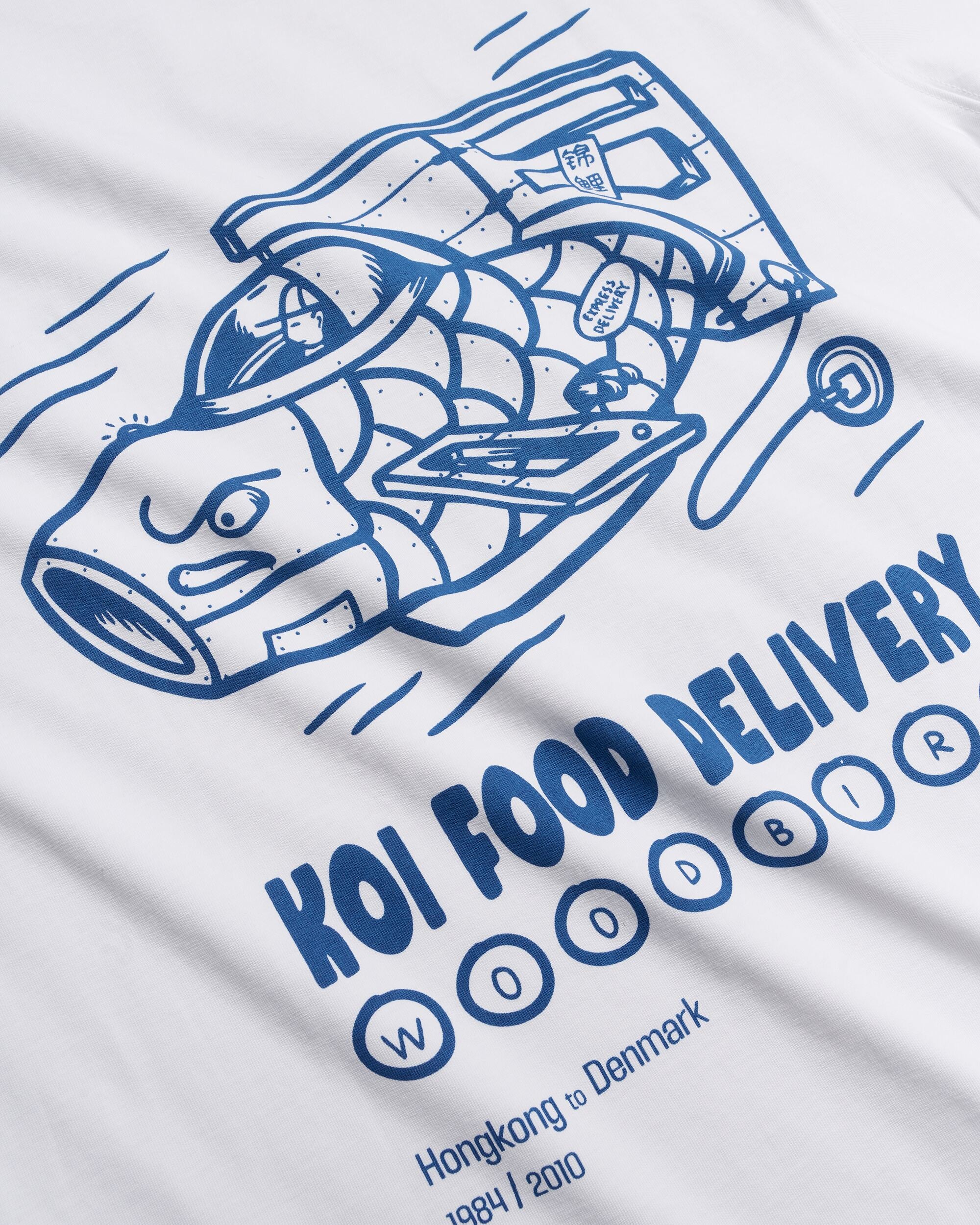 Woodbird WBBaine Koi Delivery Tee T-Shirts White