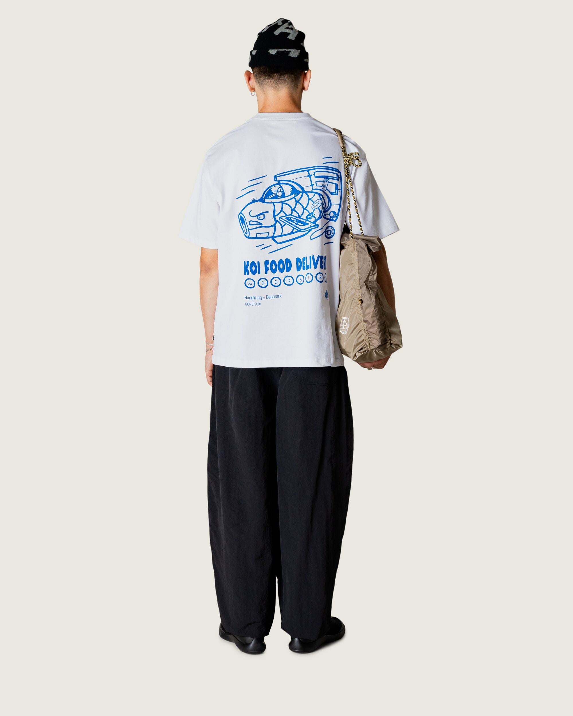 Woodbird WBBaine Koi Delivery Tee T-Shirts White