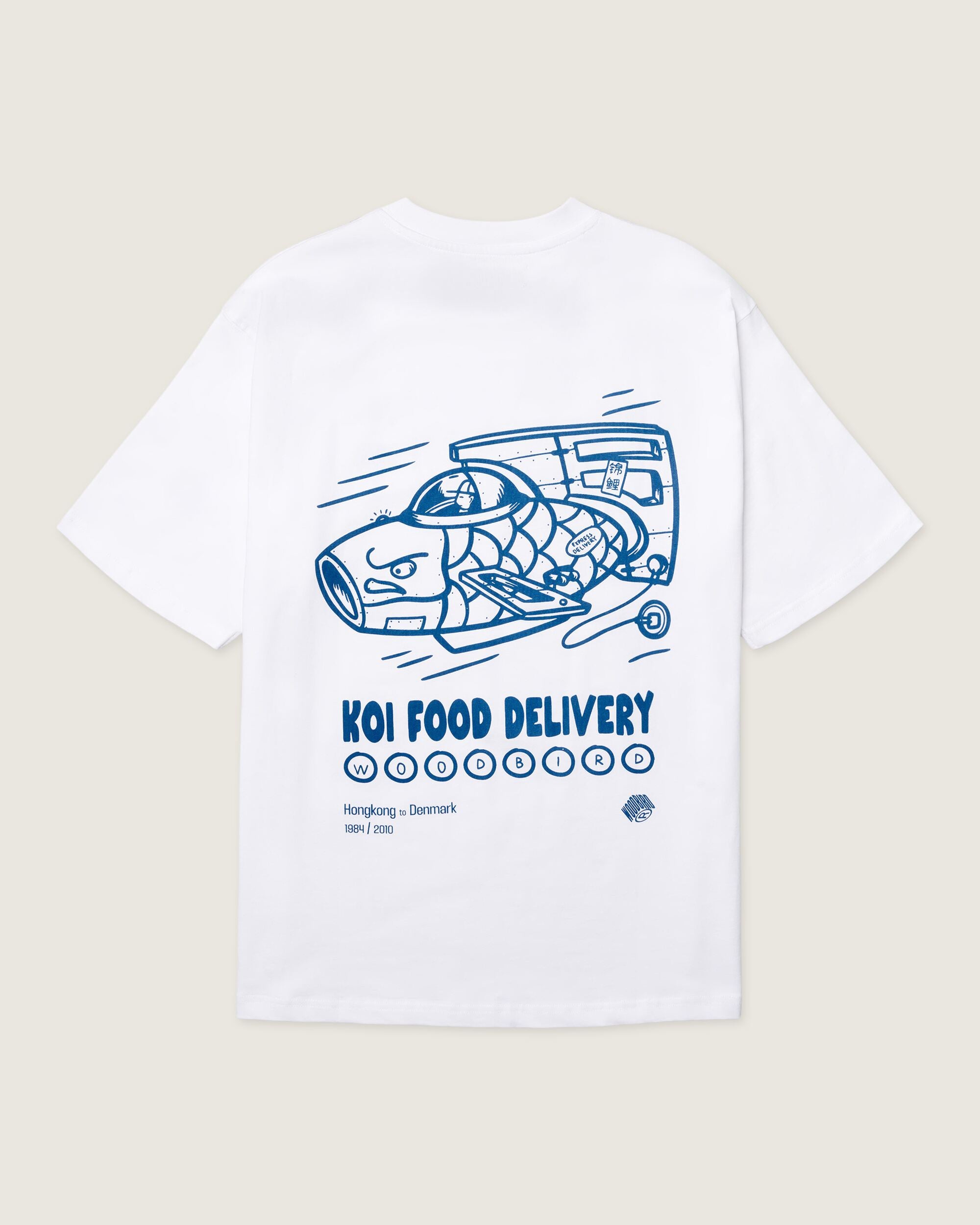 Woodbird WBBaine Koi Delivery Tee T-Shirts White