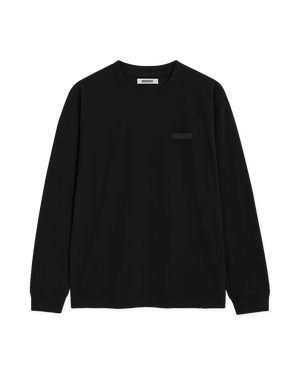 Woodbird WBBaine LS Tee T-Shirts Black