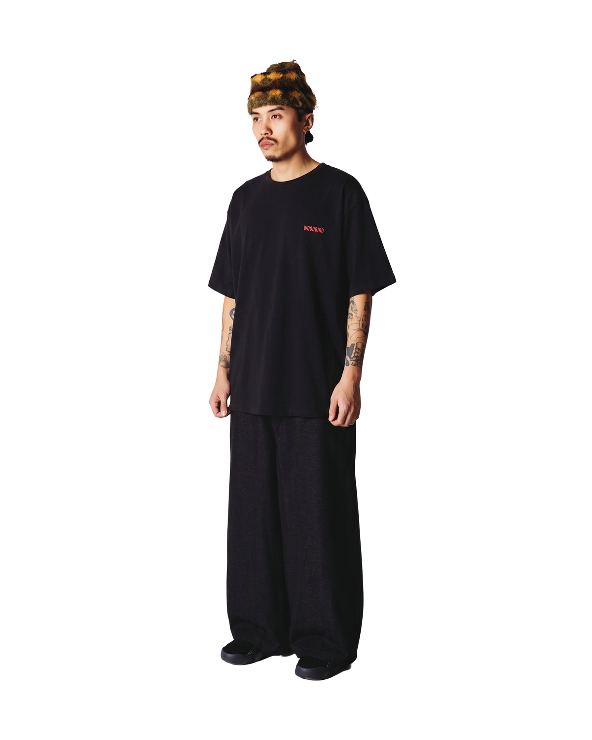 Woodbird WBBaine Mono Tee T-Shirts Black