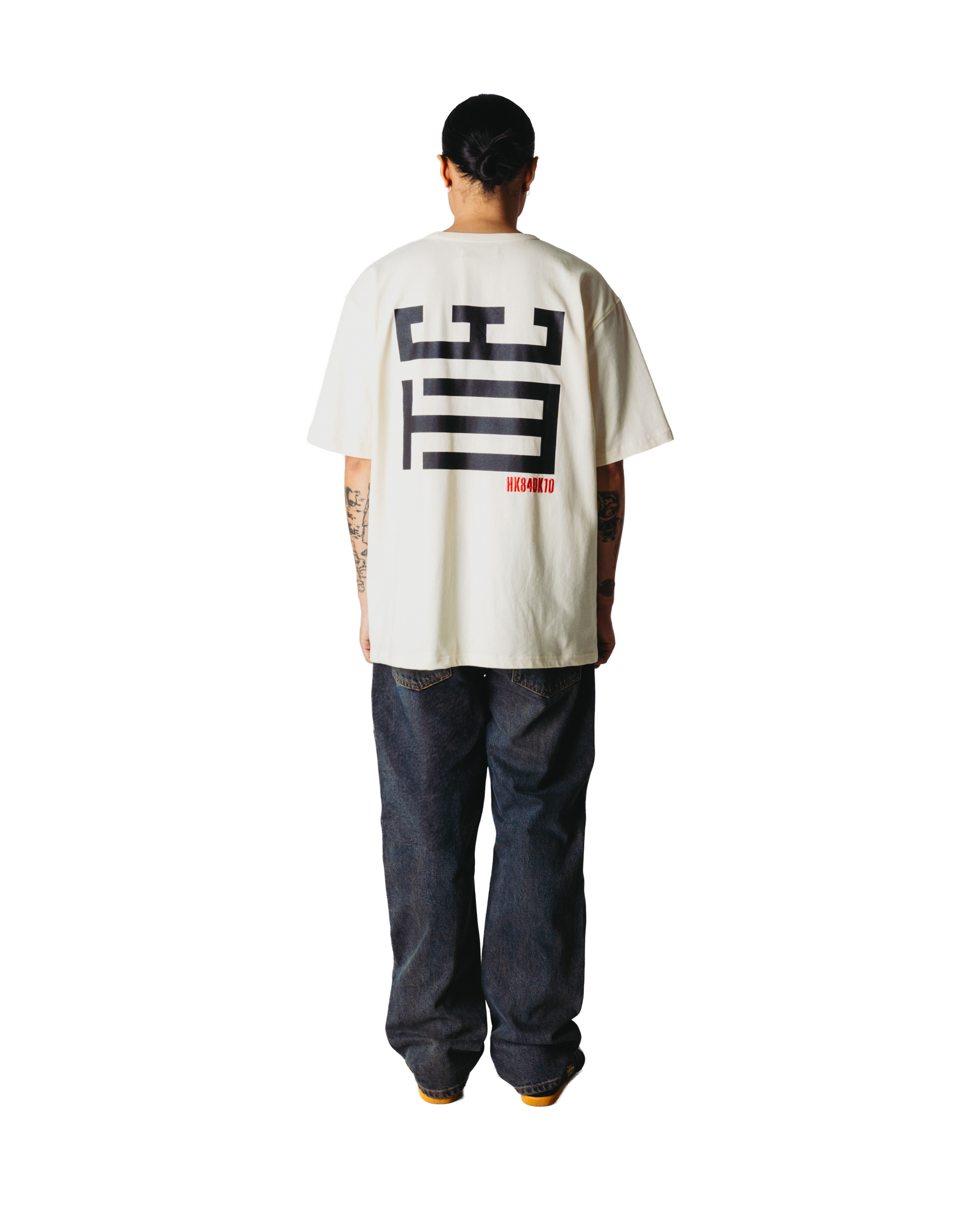 Woodbird WBBaine Mono Tee T-Shirts Off White