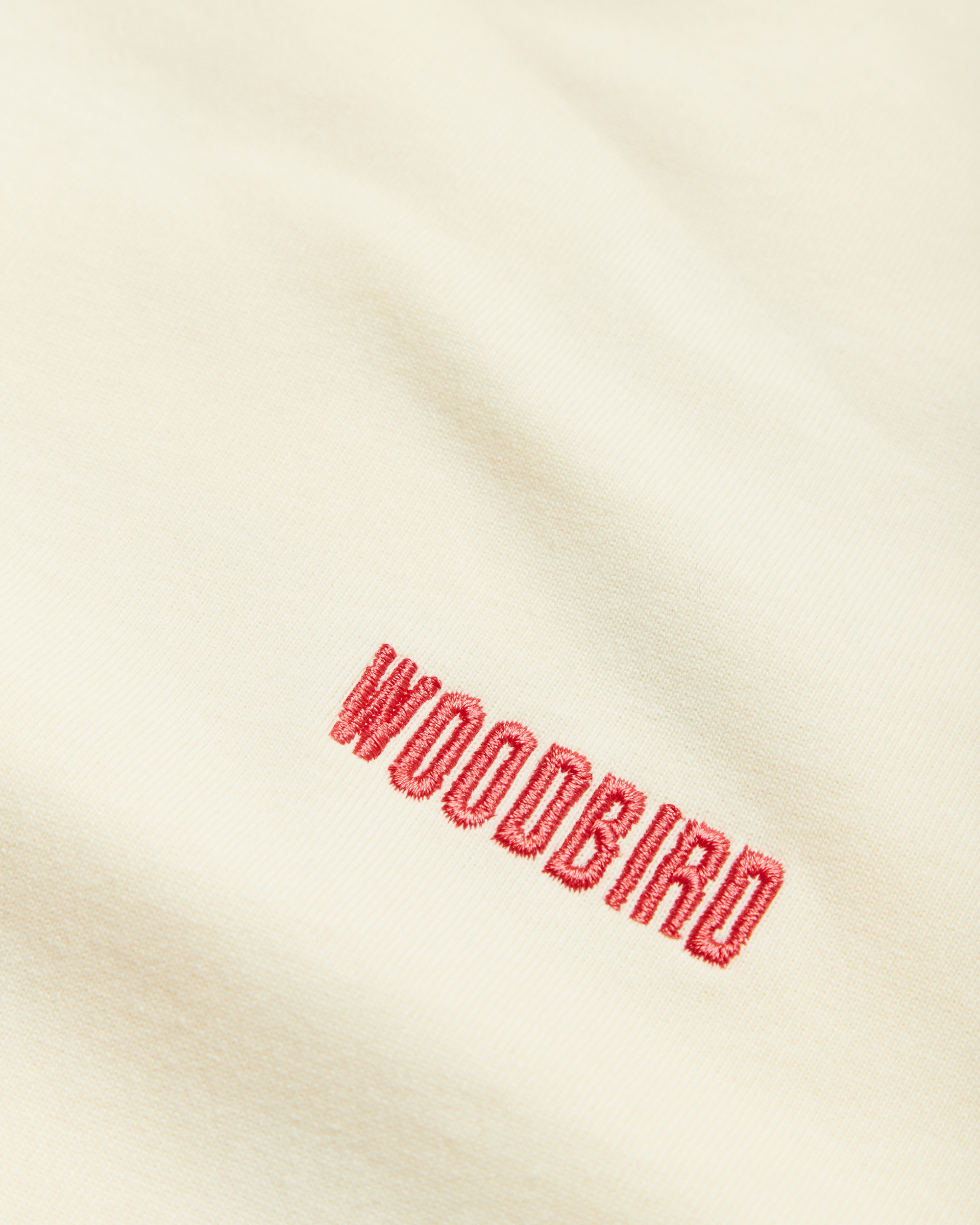 Woodbird WBBaine Mono Tee T-Shirts Off White