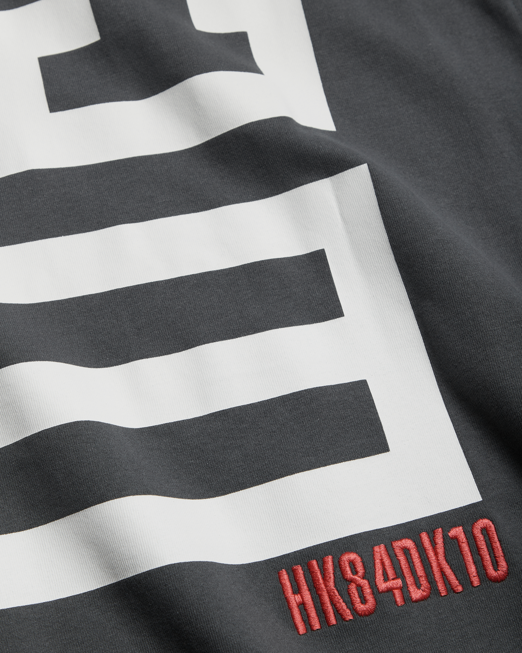 Woodbird WBBaine Mono Tee T-Shirts Slate Blue