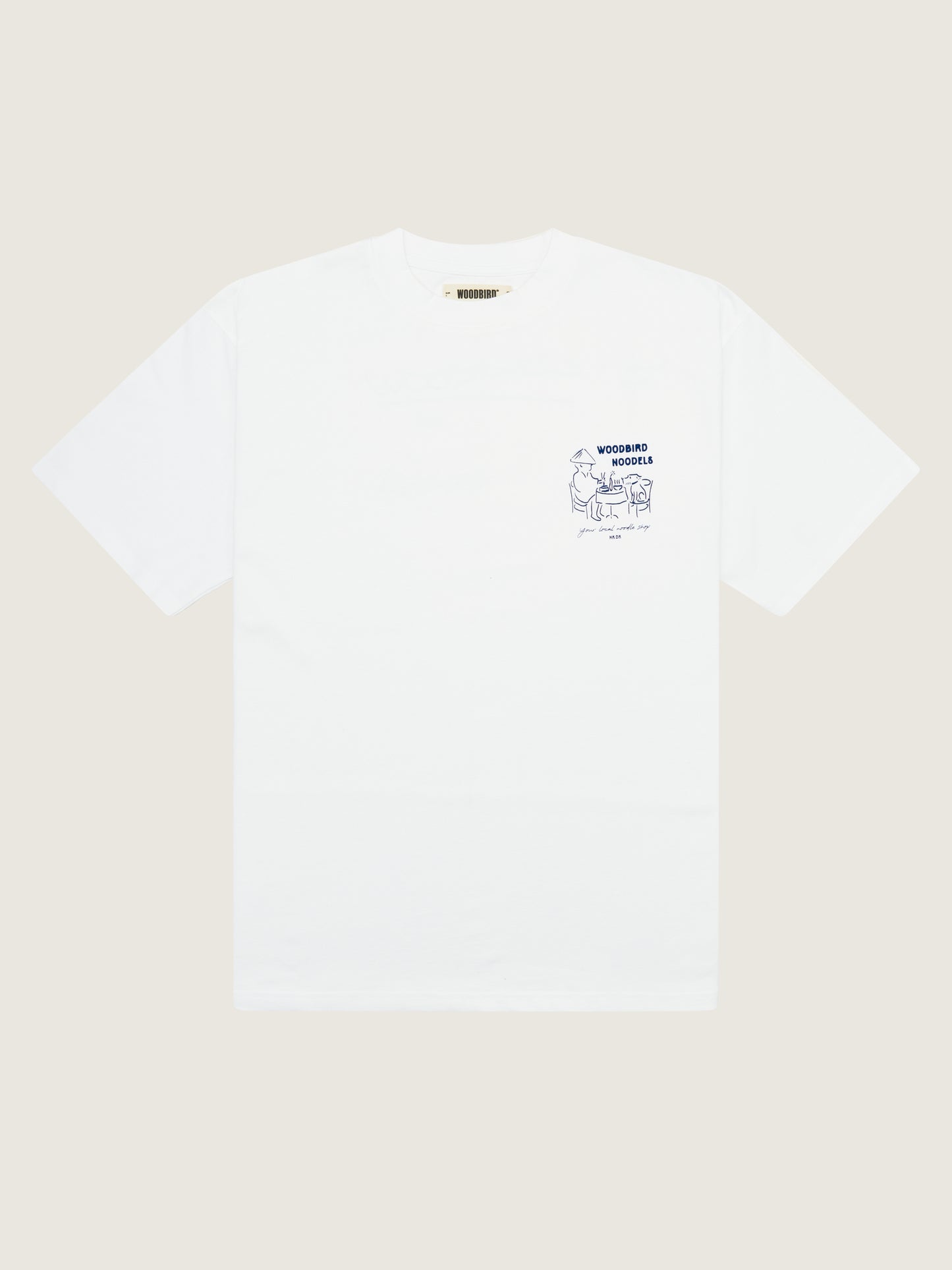 Woodbird WBBaine Noodle Tee T-Shirts White