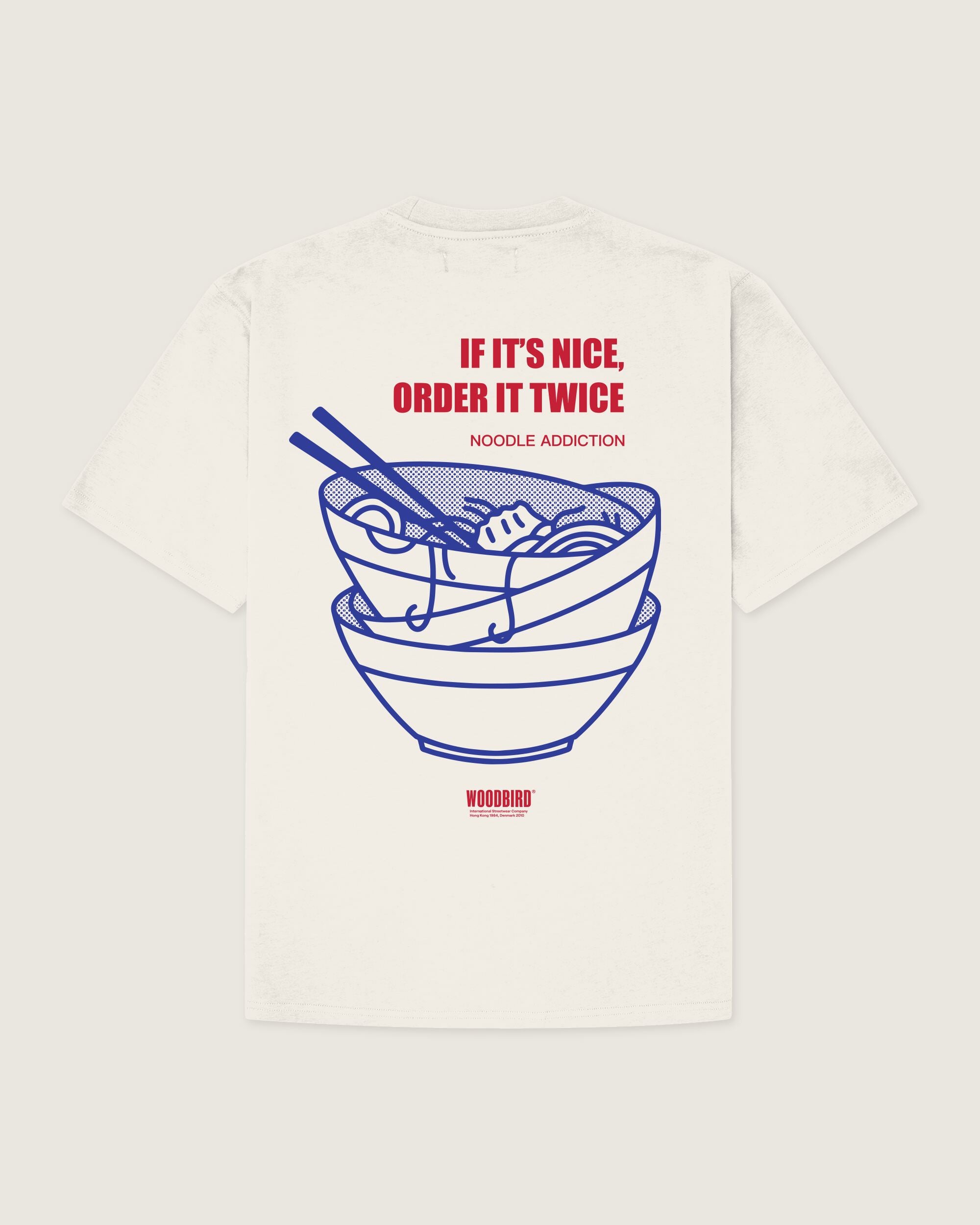 Woodbird WBBaine Noodle Tee T-Shirts Off White