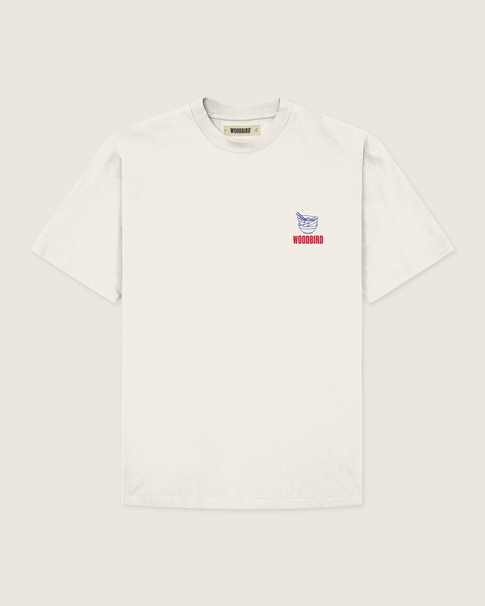 Woodbird WBBaine Noodle Tee T-Shirts Off White