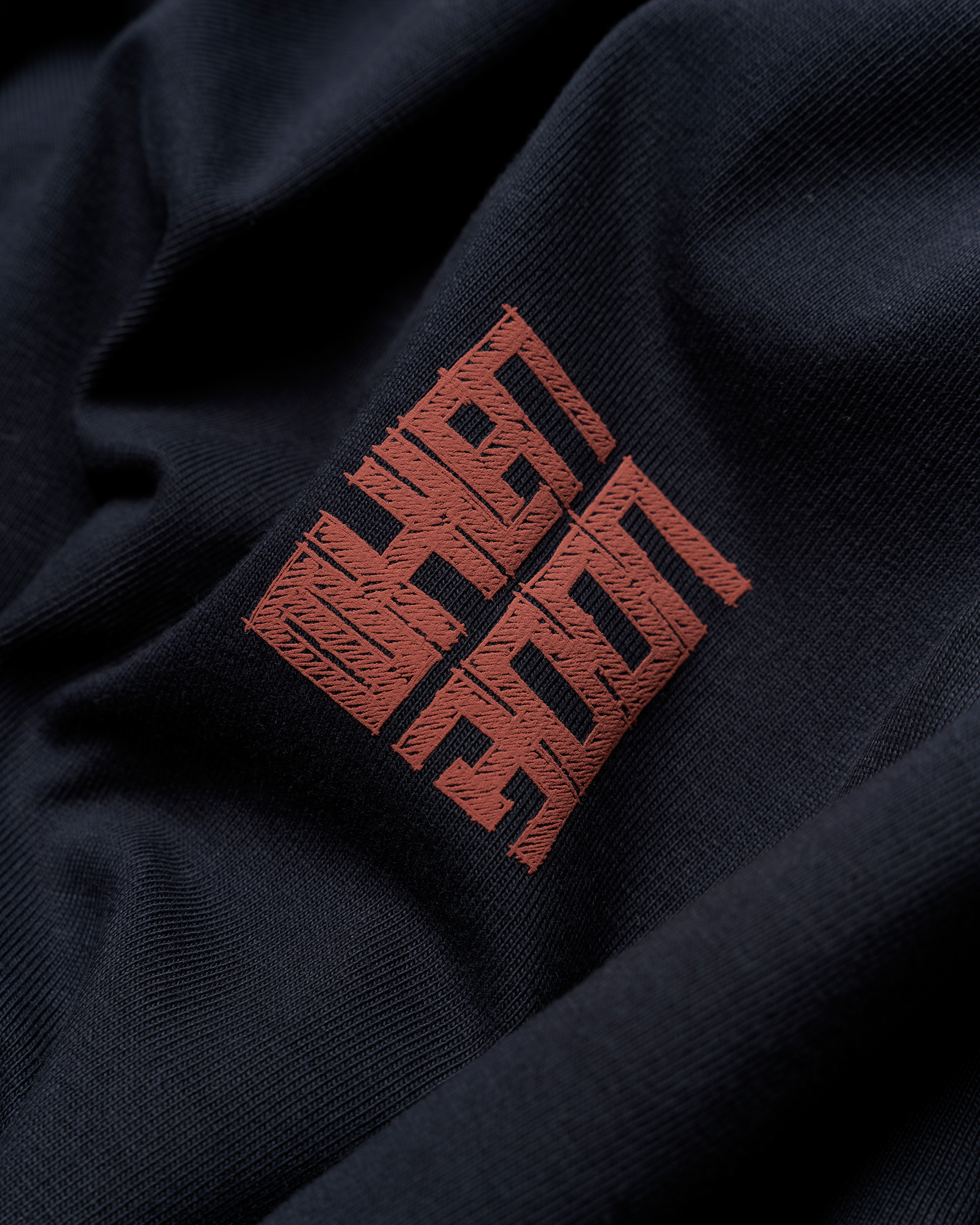 Woodbird WBBaine Nopa Tee T-Shirts Dark Navy