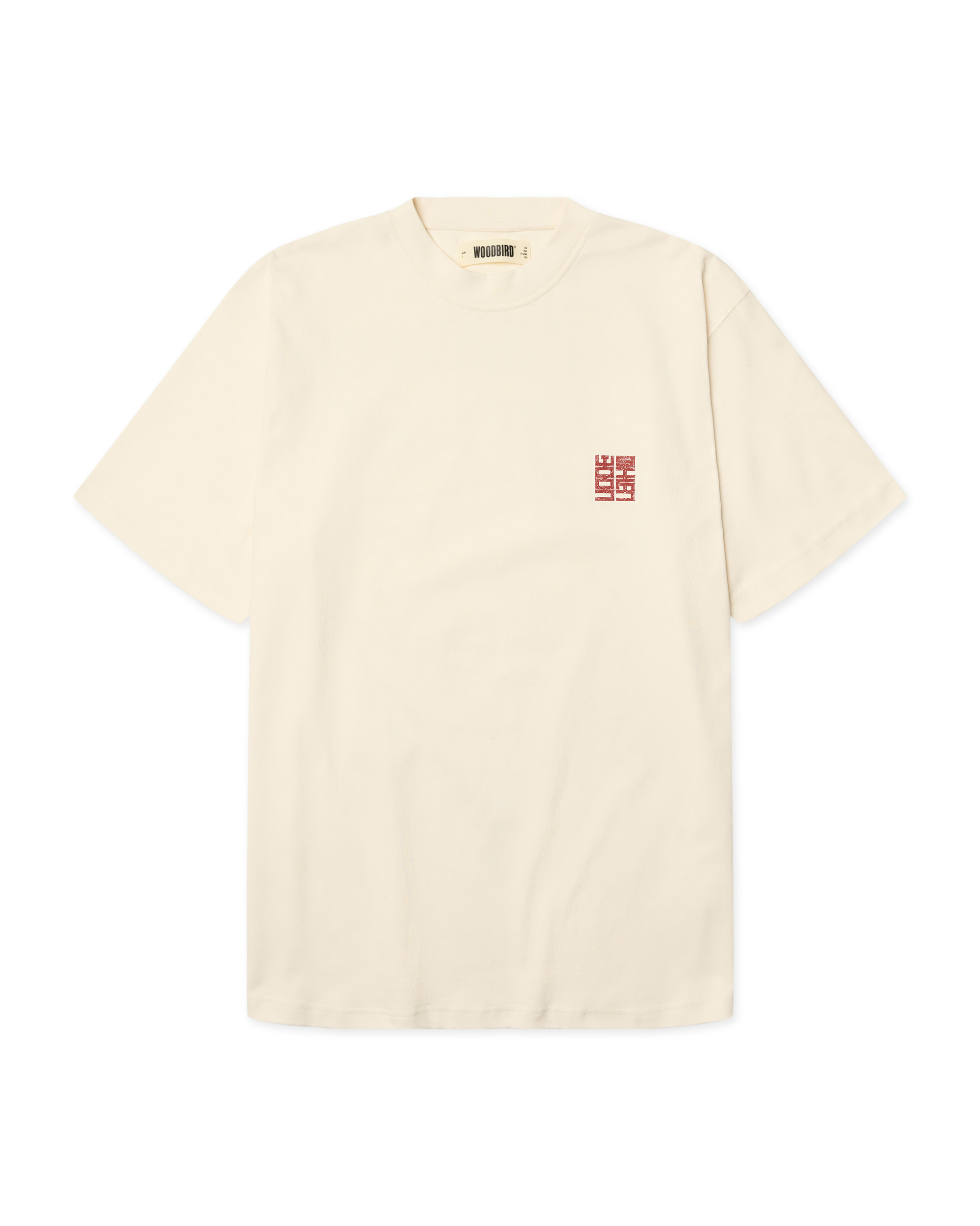Woodbird WBBaine Nopa Tee T-Shirts Off White