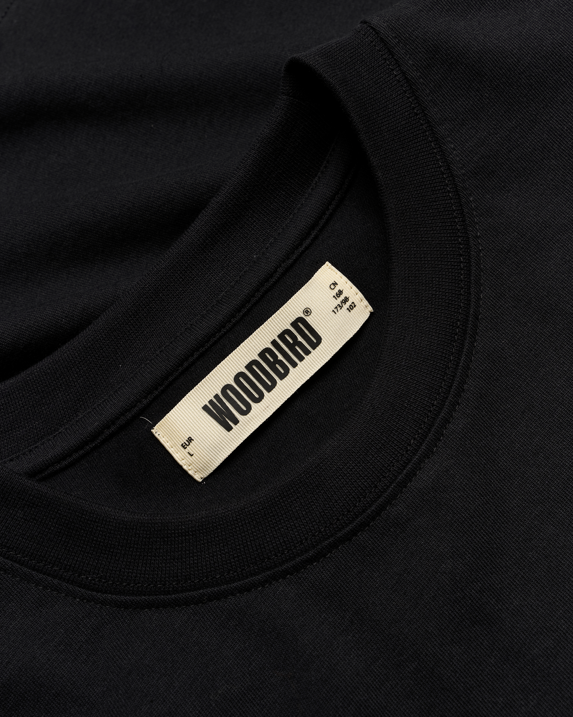 Woodbird WBBaine Octo Tee T-Shirts Black