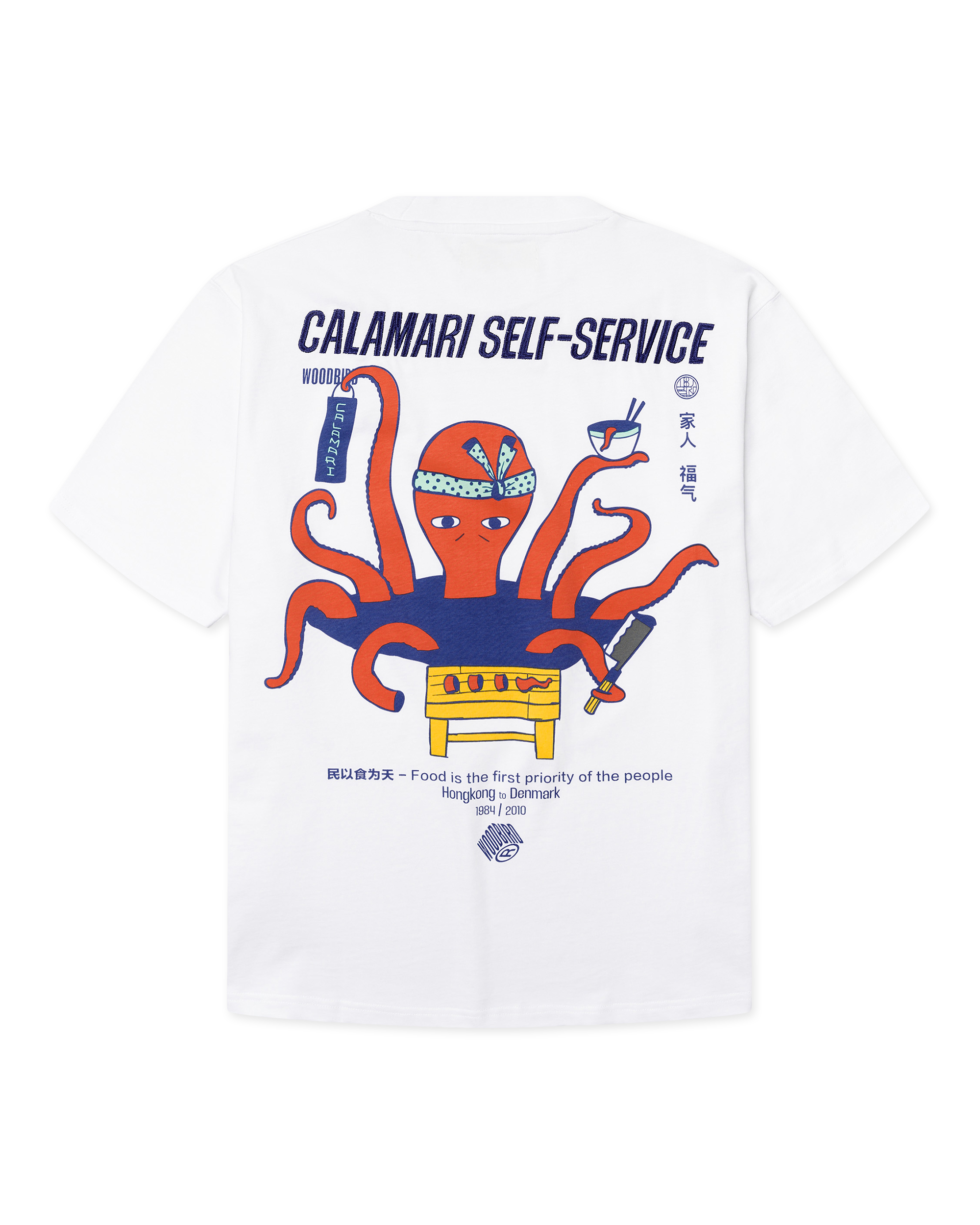 Woodbird WBBaine Octo Tee T-Shirts White
