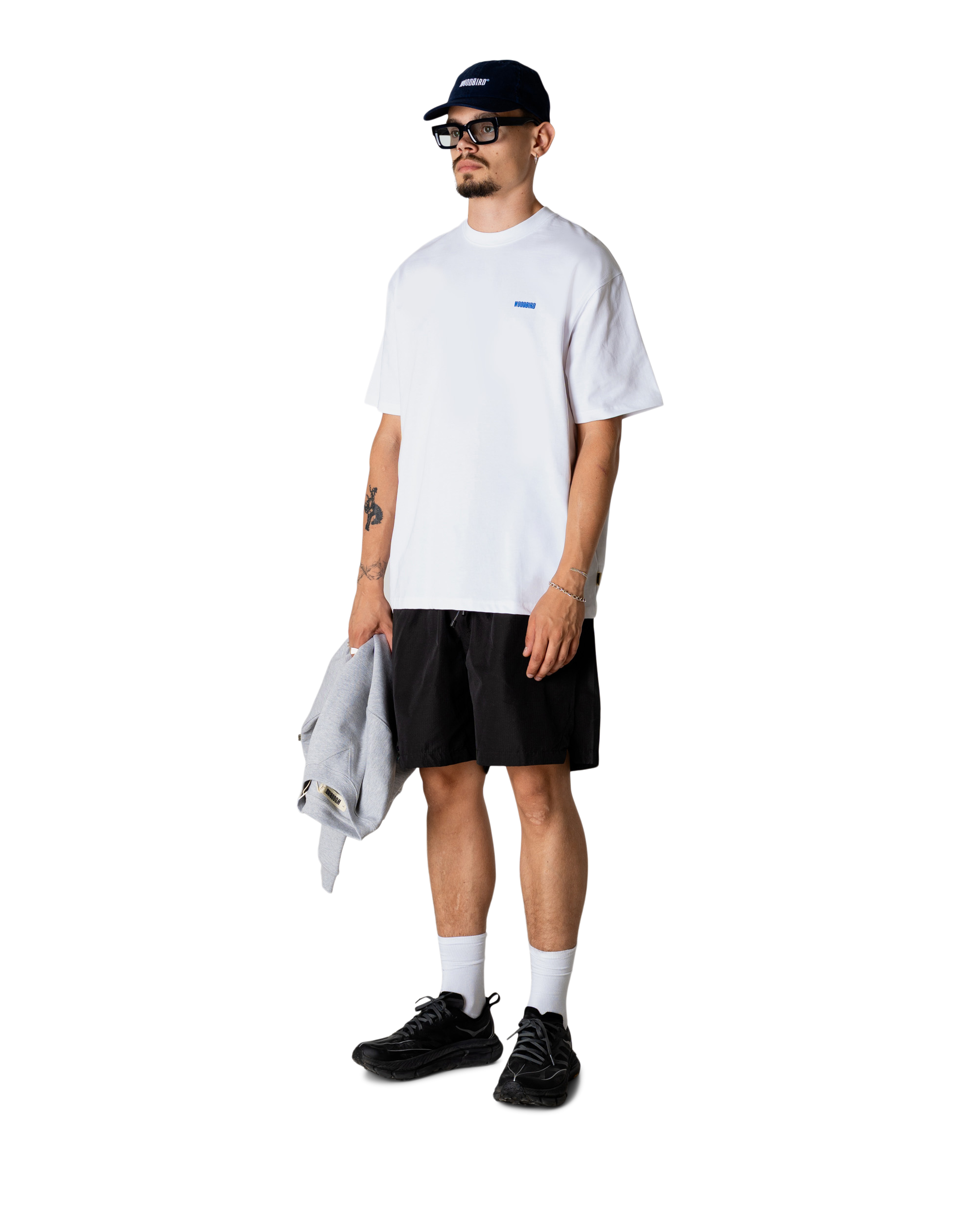 Woodbird WBBaine Octo Tee T-Shirts White