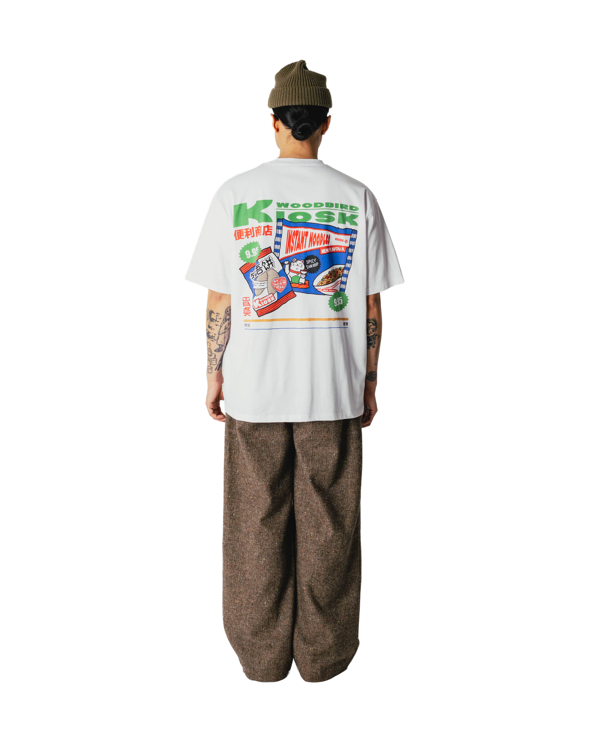 Woodbird WBBaine Pack Tee T-Shirts White