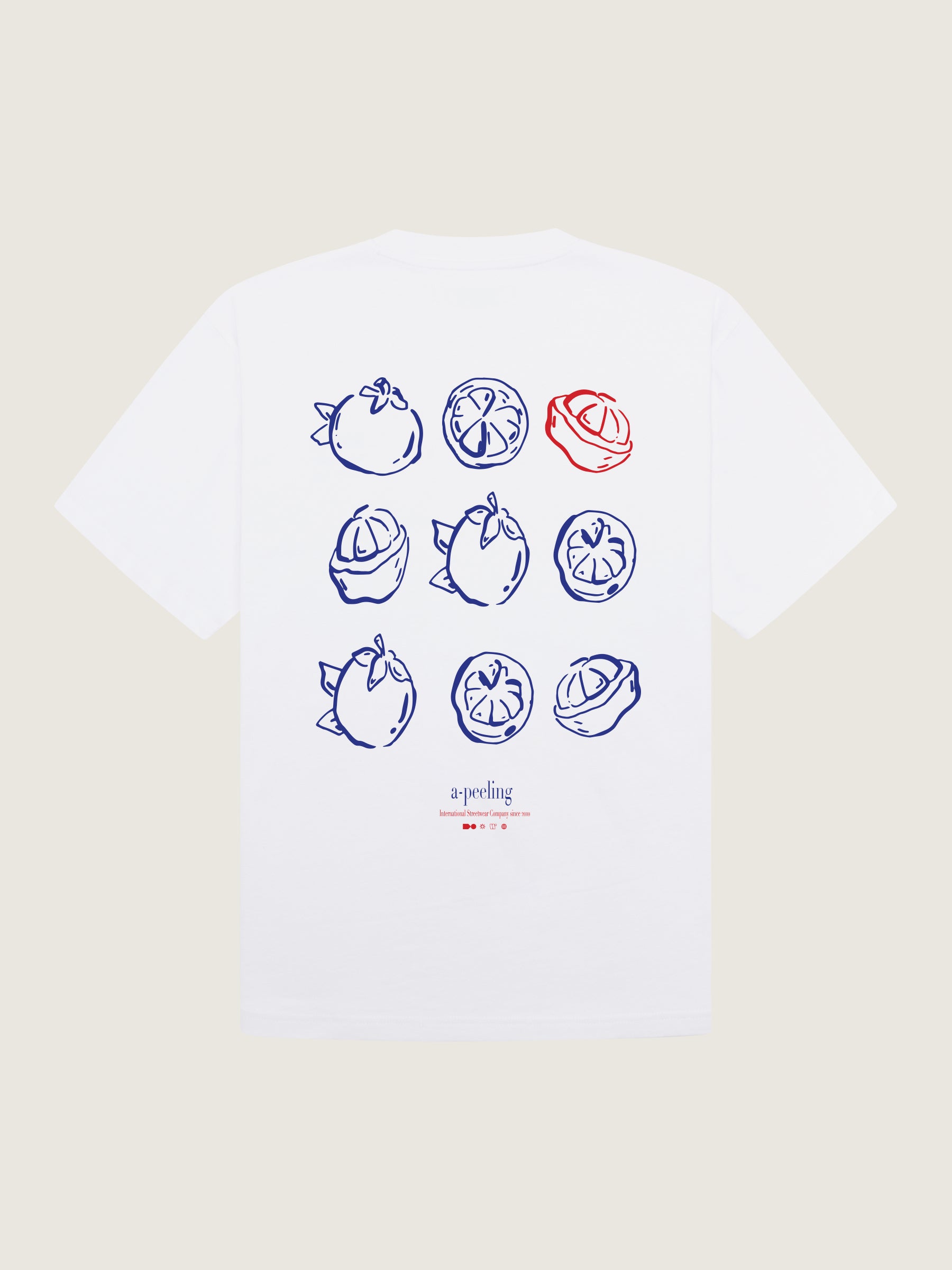 Woodbird WBBaine Peel Tee T-Shirts White