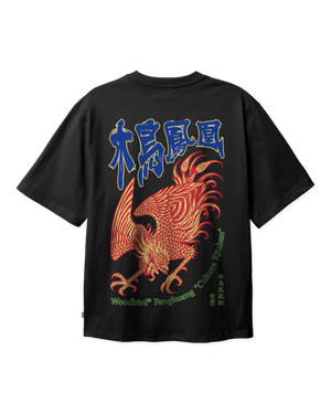 Woodbird WBBaine Phenix Tee T-Shirts Black