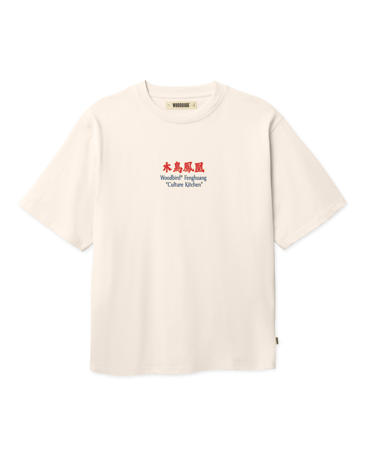 Woodbird WBBaine Phenix Tee T-Shirts Off White