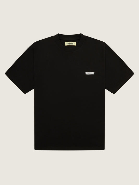 Woodbird WBBaine Reality Tee T-Shirts Black