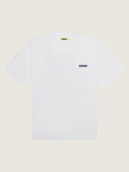 Woodbird WBBaine Reality Tee T-Shirts White