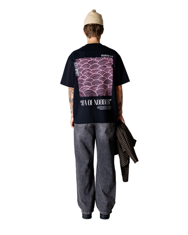 Woodbird WBBaine Sea Tee T-Shirts Black