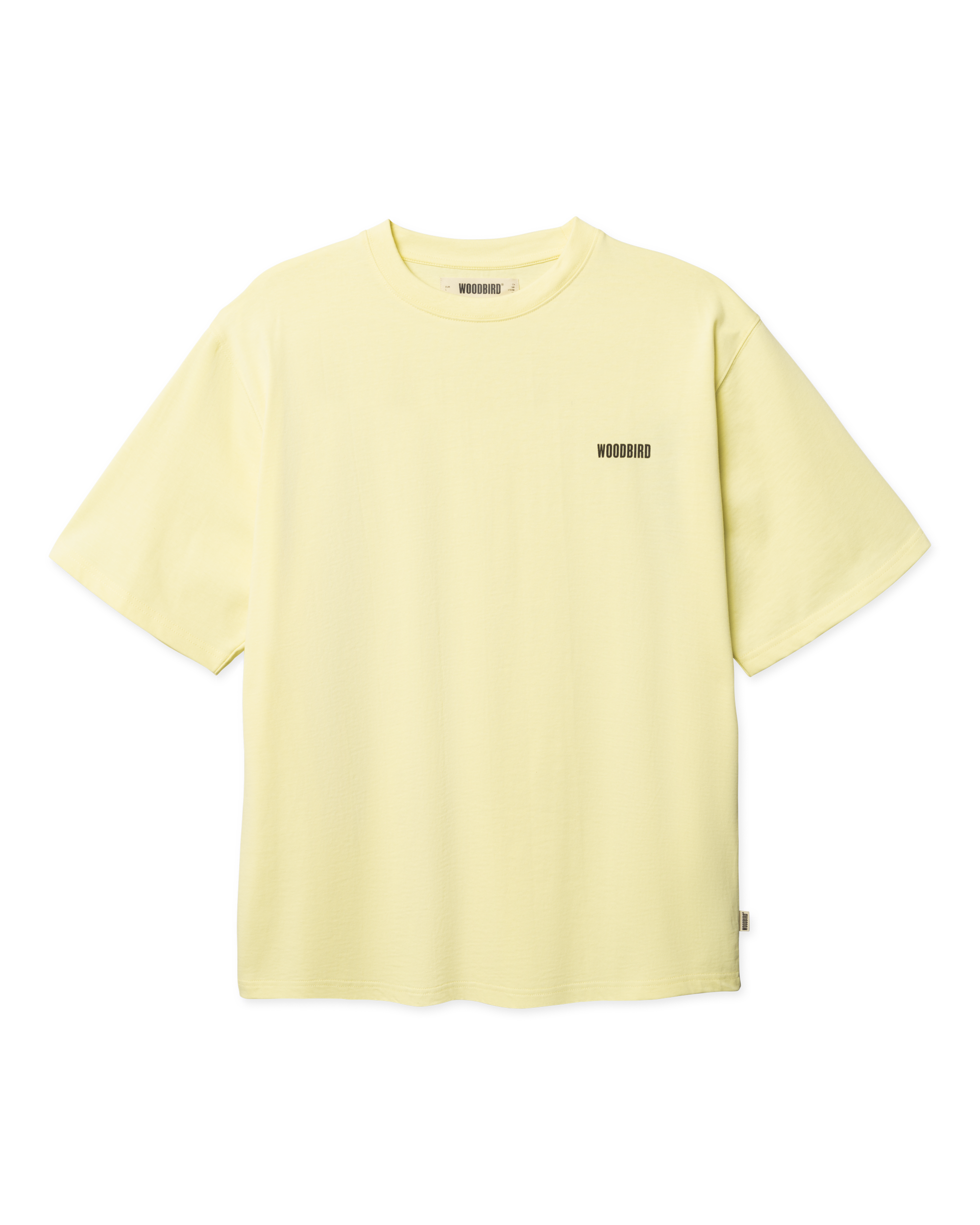 Woodbird WBBaine Sea Tee T-Shirts Wax Yellow