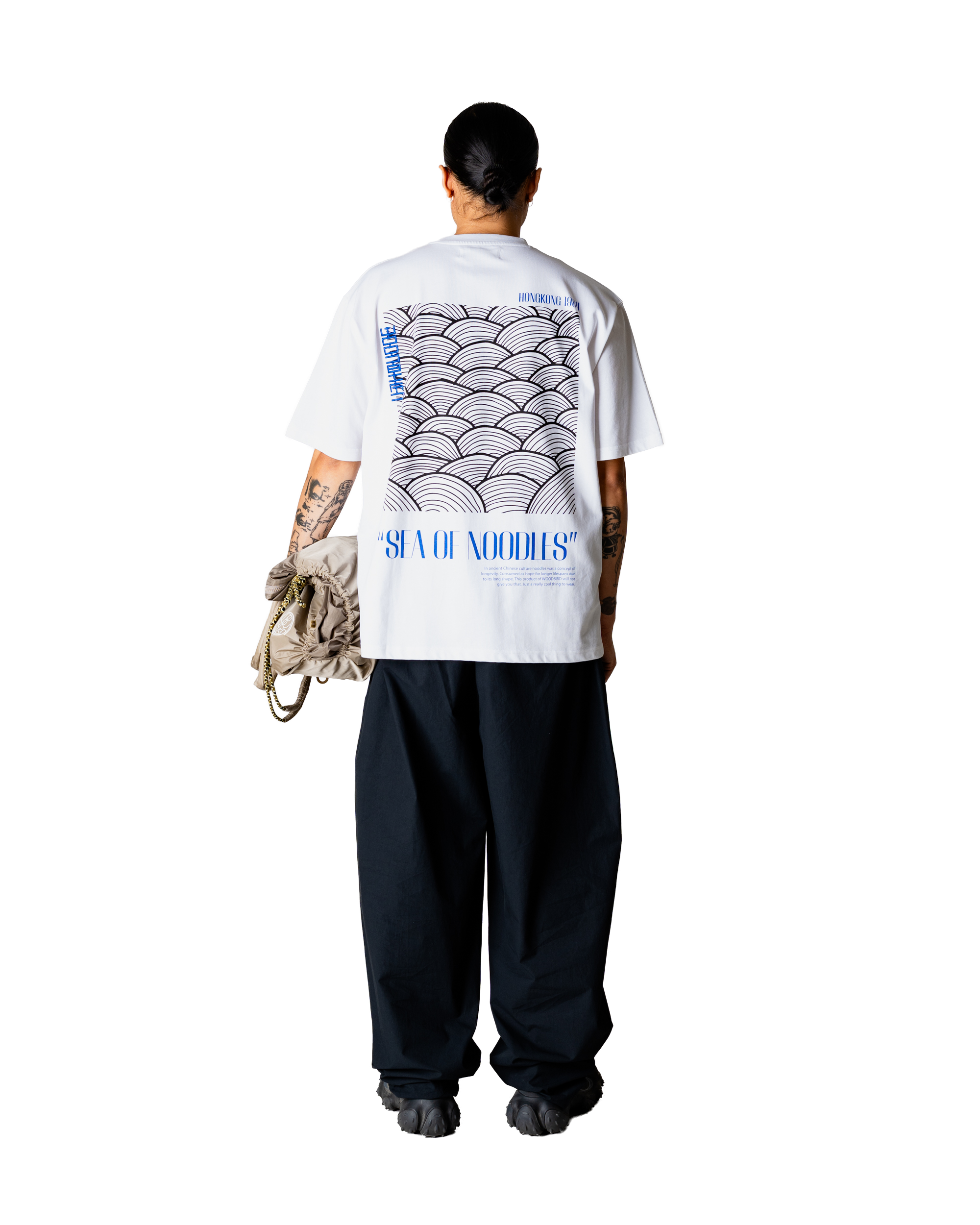 Woodbird WBBaine Sea Tee T-Shirts White