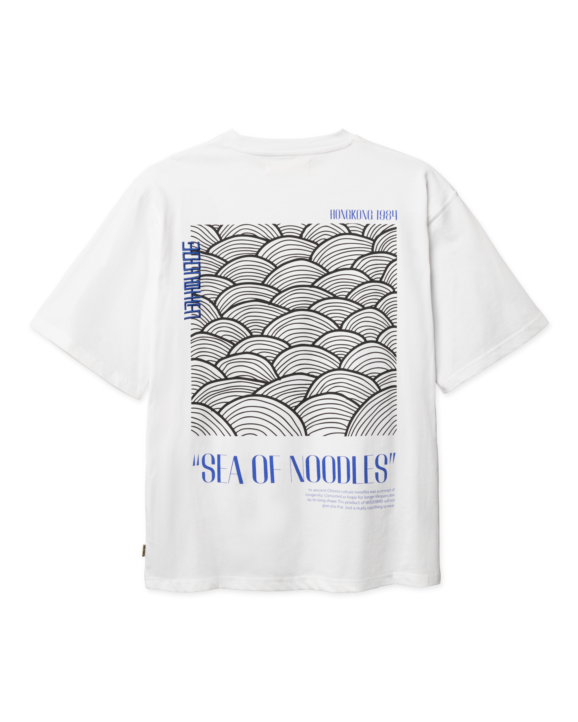 Woodbird WBBaine Sea Tee T-Shirts White