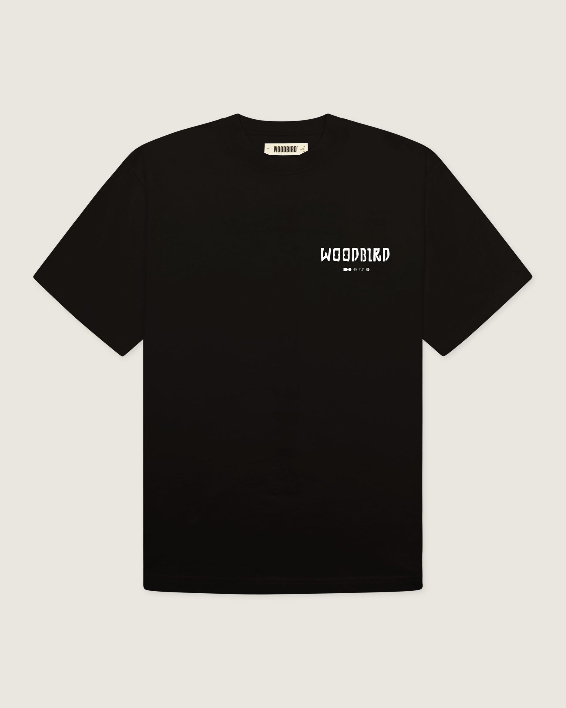 Woodbird WBBaine Serve Tee T-Shirts Black
