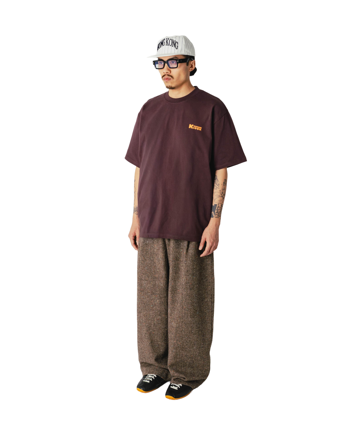 Woodbird WBBaine Shop Tee T-Shirts Fudge Brown