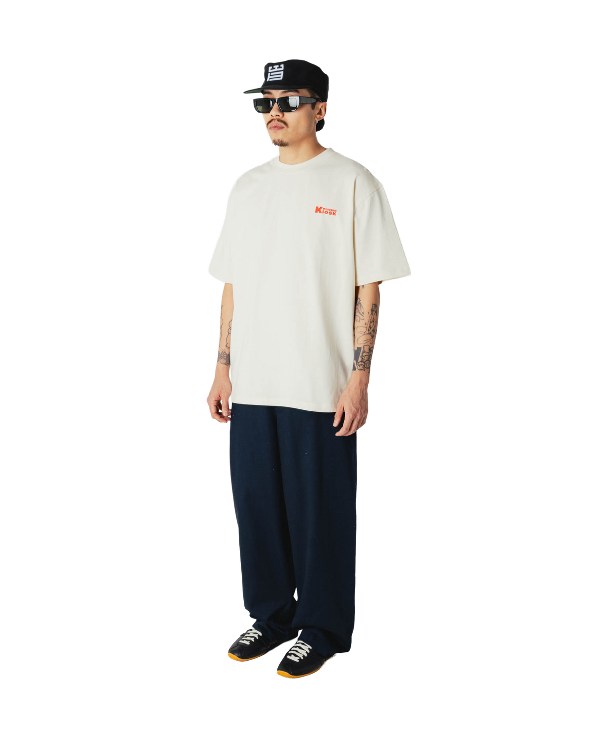 Woodbird WBBaine Shop Tee T-Shirts Off White