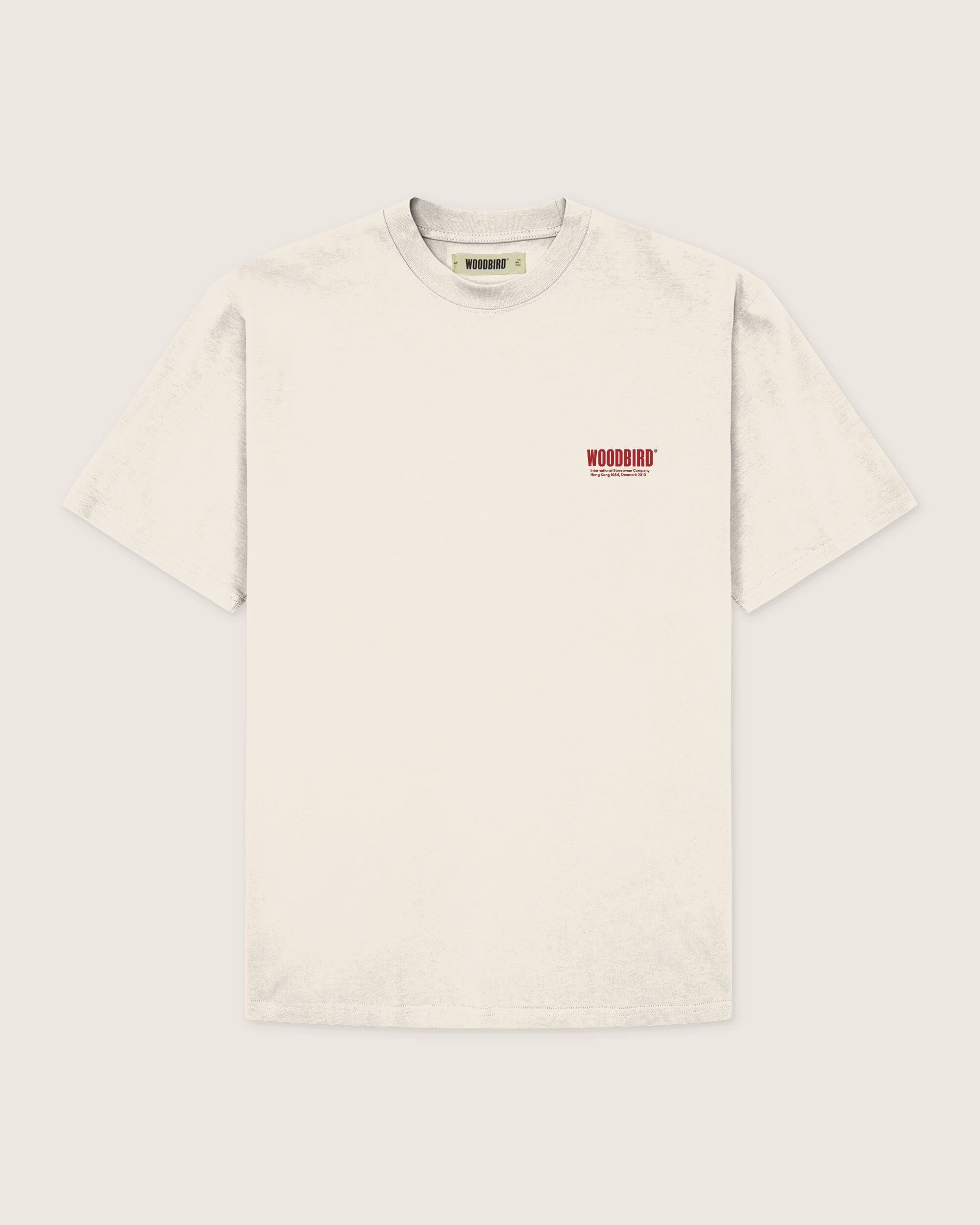 Woodbird WBBaine Soya Tee T-Shirts Off White