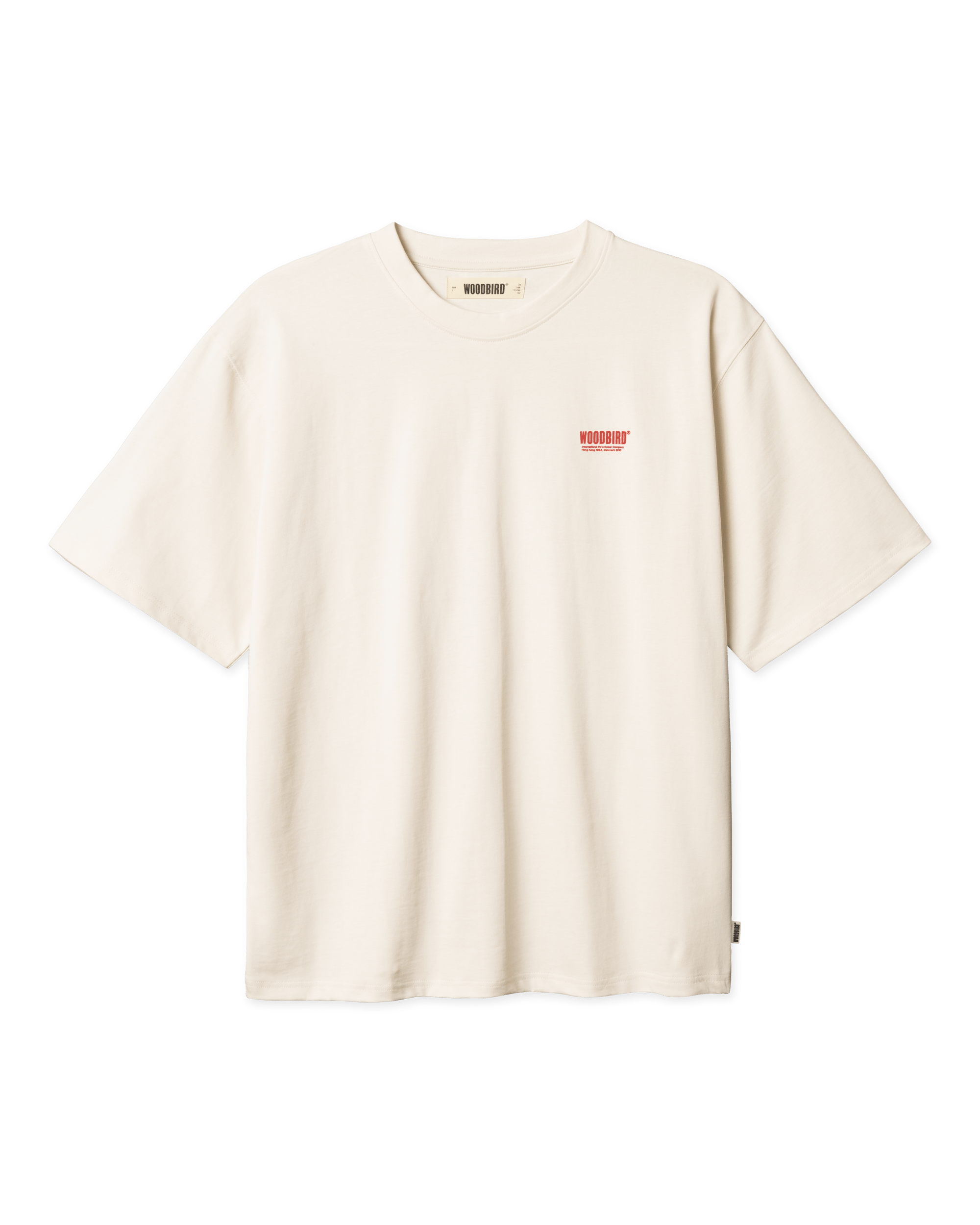 Woodbird WBBaine Soya Tee T-Shirts Off White
