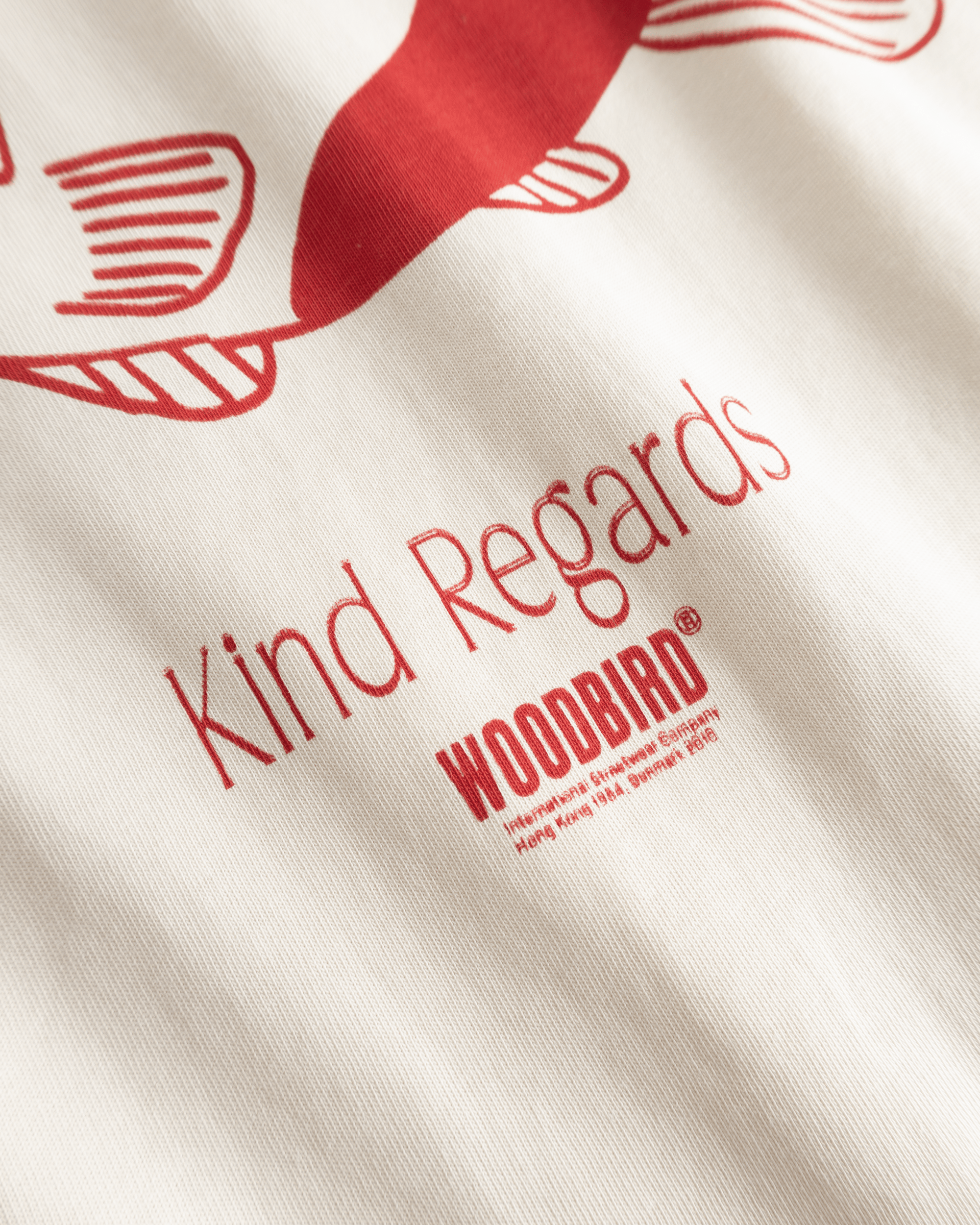 Woodbird WBBaine Soya Tee T-Shirts Off White