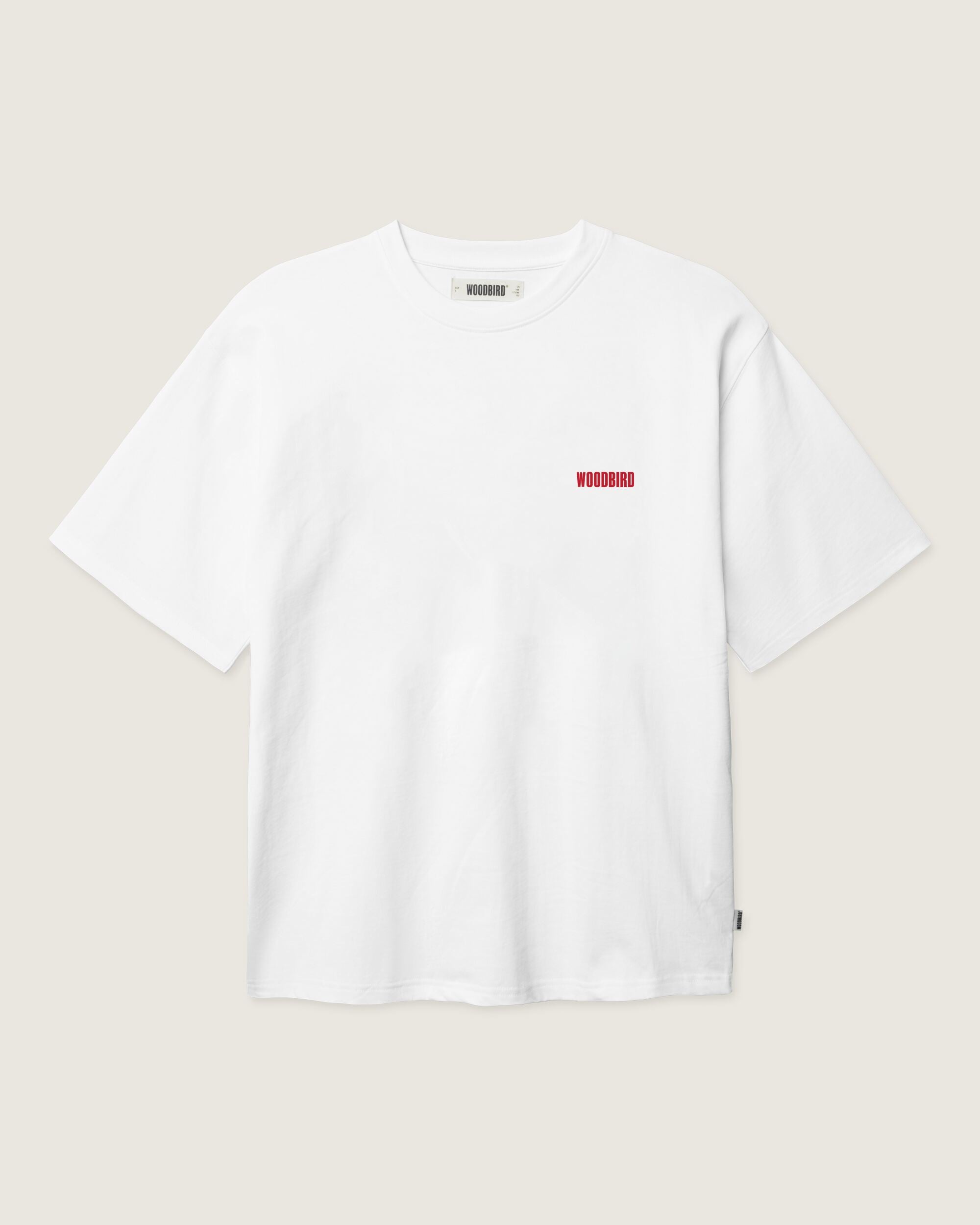 Woodbird WBBaine Space Tee T-Shirts White
