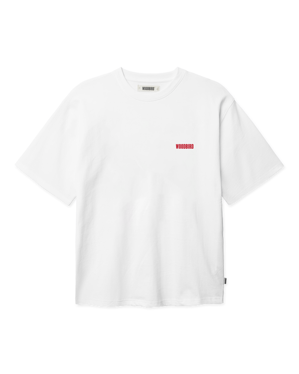 Woodbird WBBaine Space Tee T-Shirts White