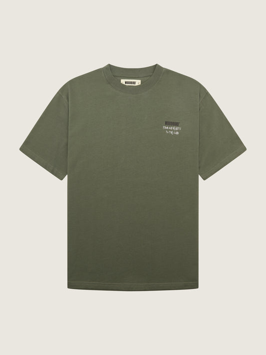 Woodbird WBBaine State Tee T-Shirts Light Army