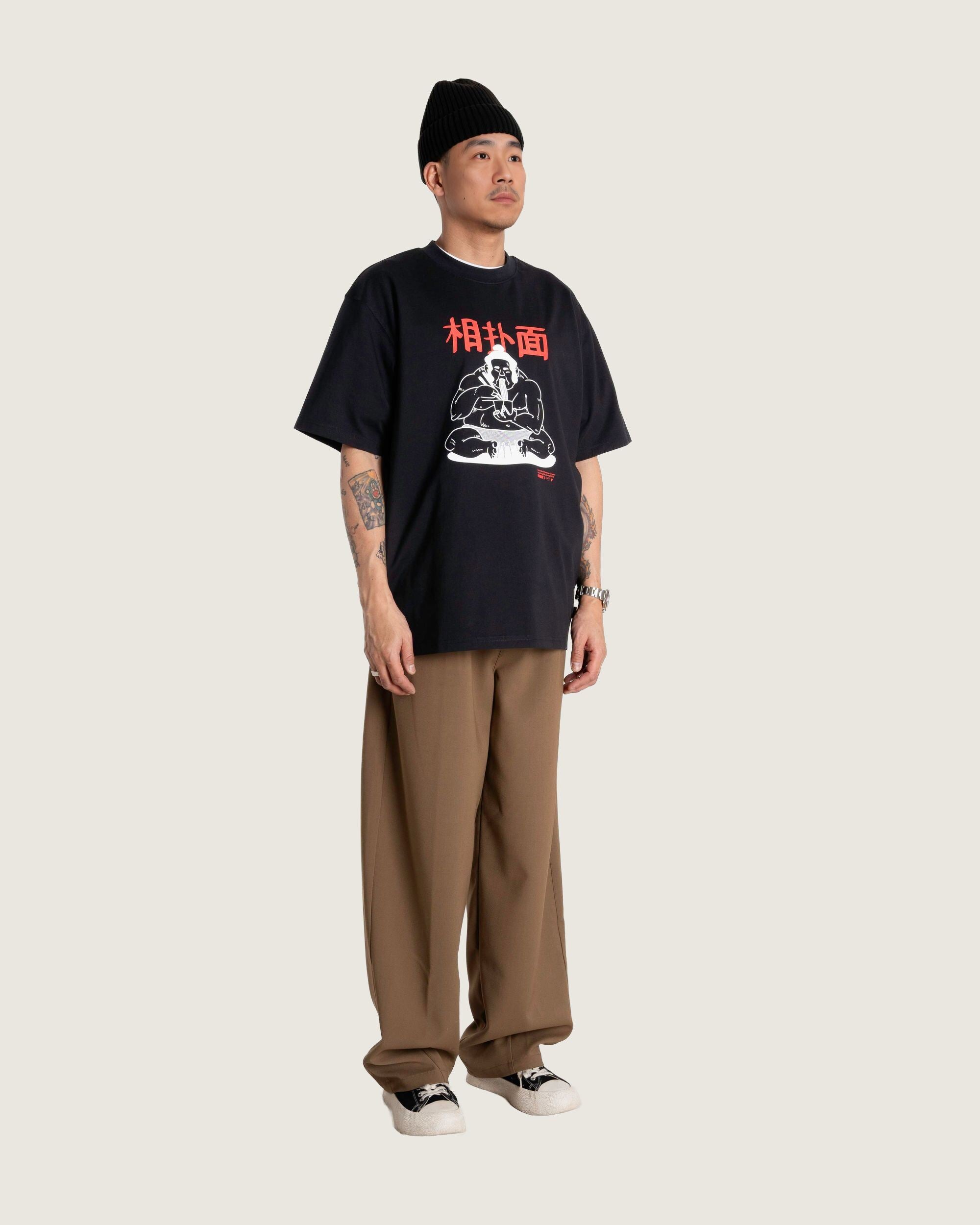 Woodbird WBBaine Sumo Tee T-Shirts Black