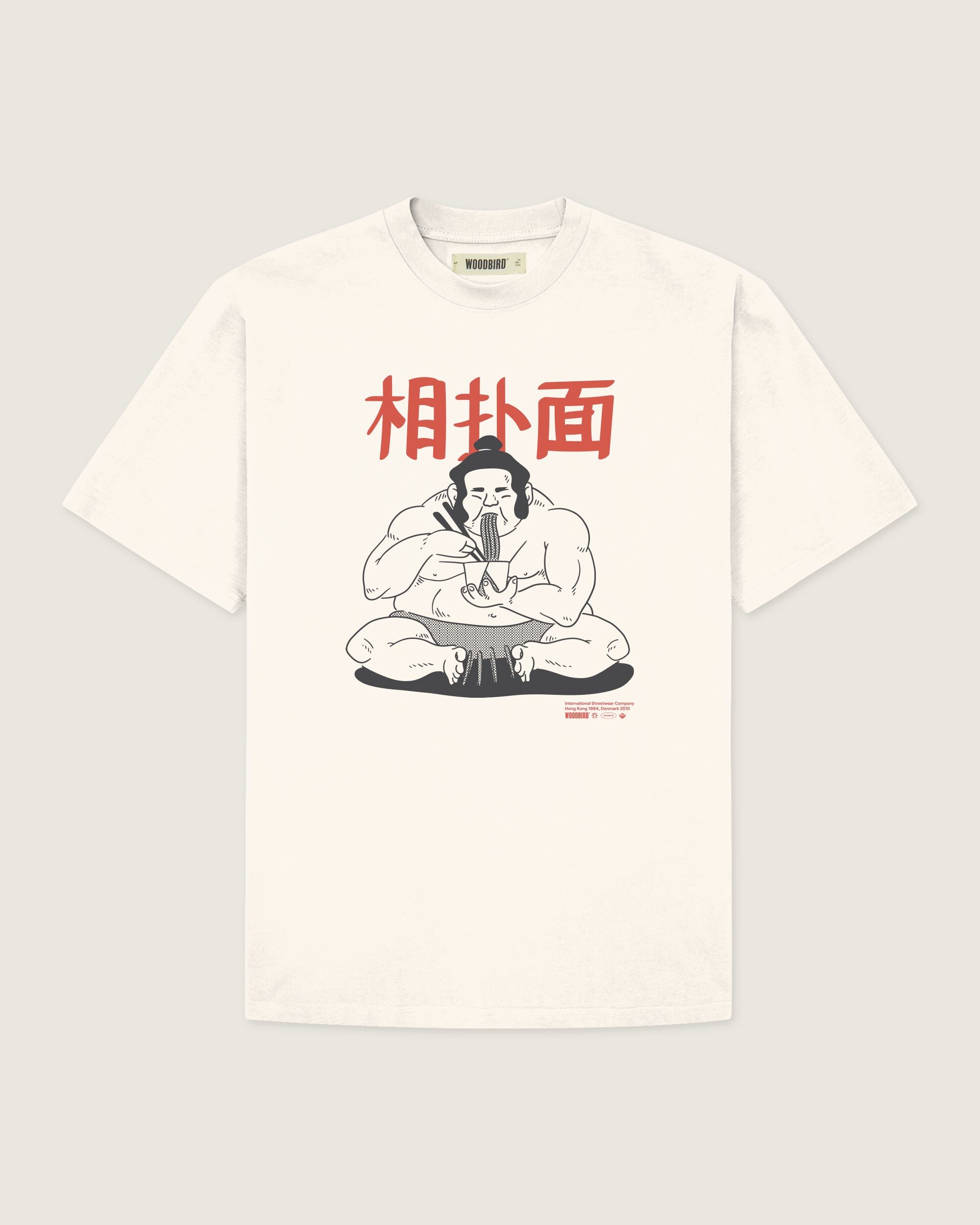 Woodbird WBBaine Sumo Tee T-Shirts Off White
