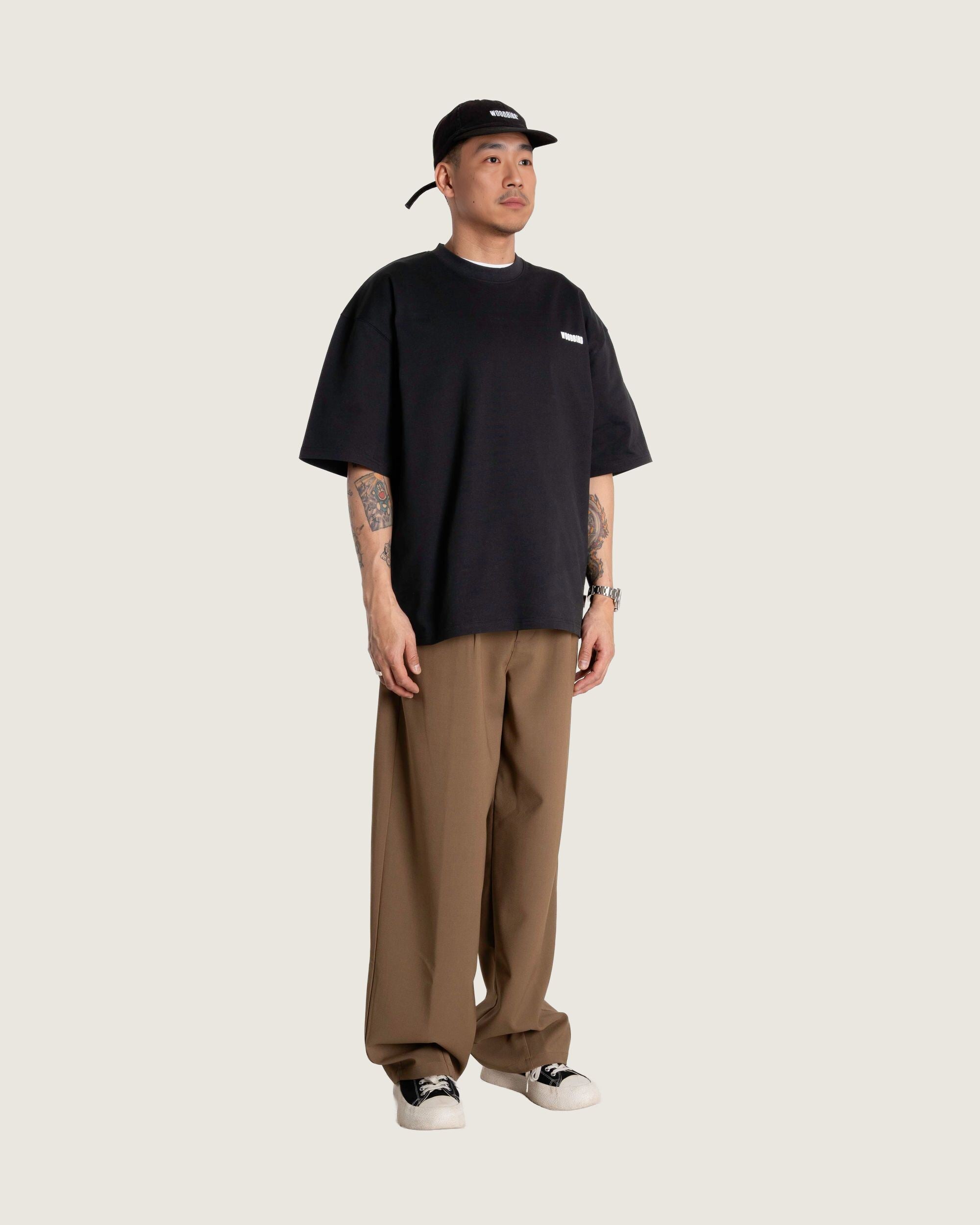 Woodbird WBBaine Sumo Tee T-Shirts Black