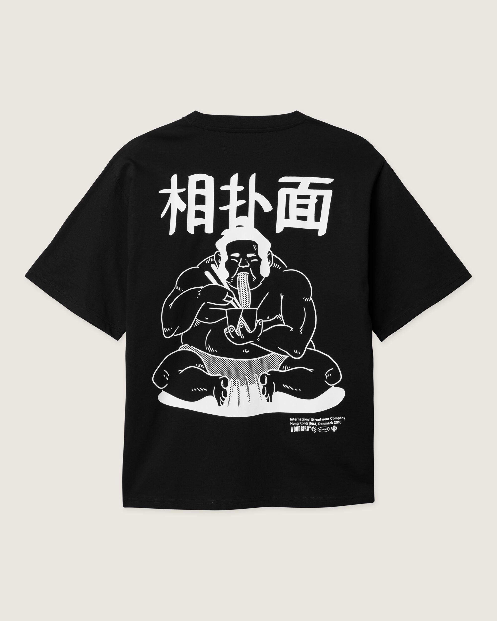 Woodbird WBBaine Sumo Tee T-Shirts Black