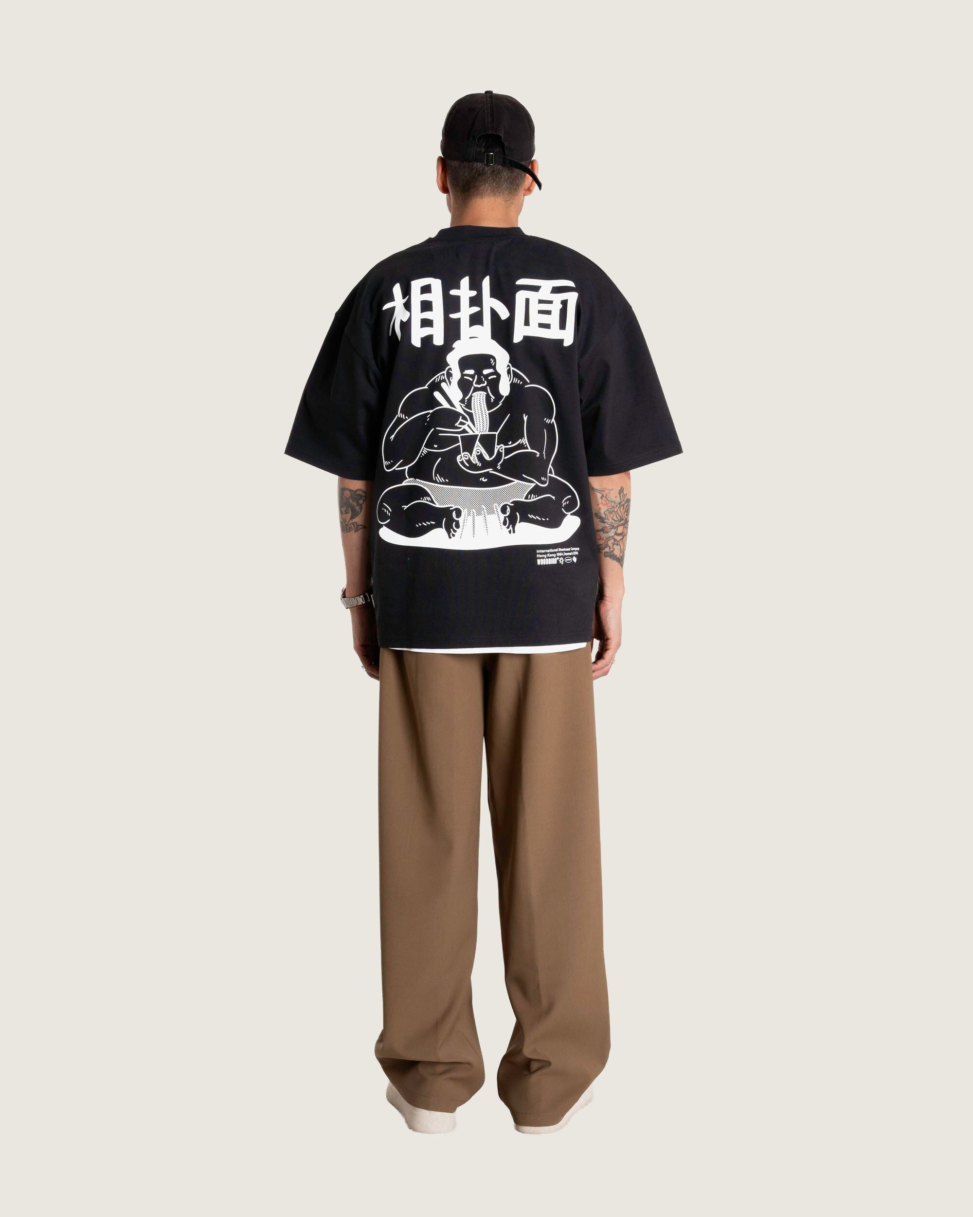 Woodbird WBBaine Sumo Tee T-Shirts Black