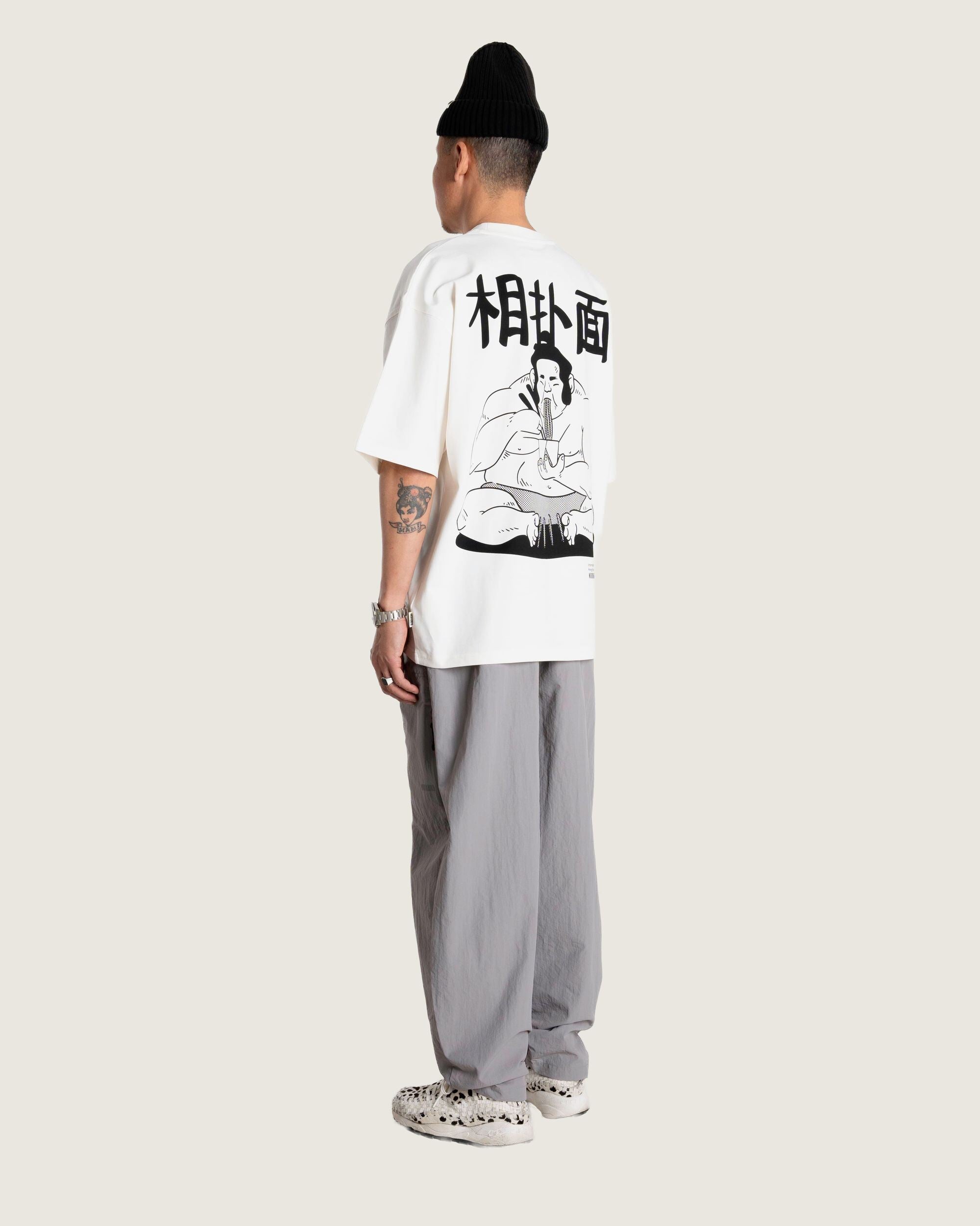Woodbird WBBaine Sumo Tee T-Shirts Off White