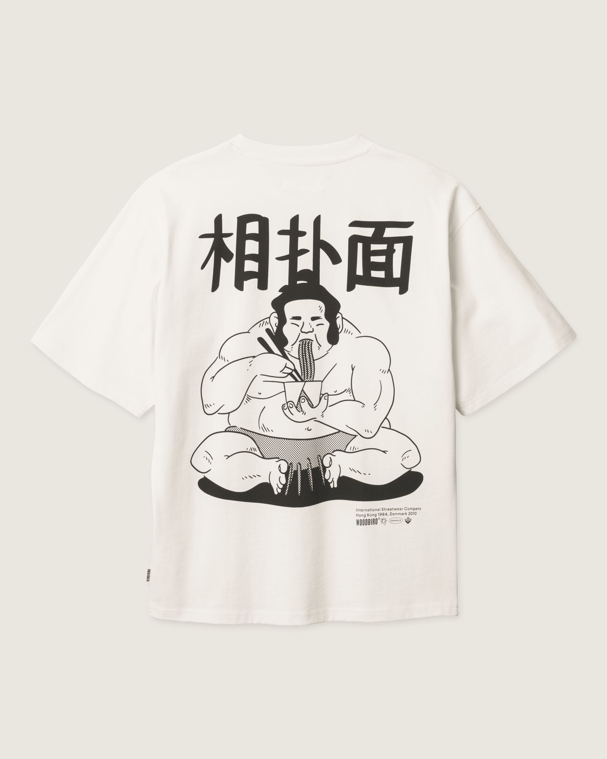 Woodbird WBBaine Sumo Tee T-Shirts Off White