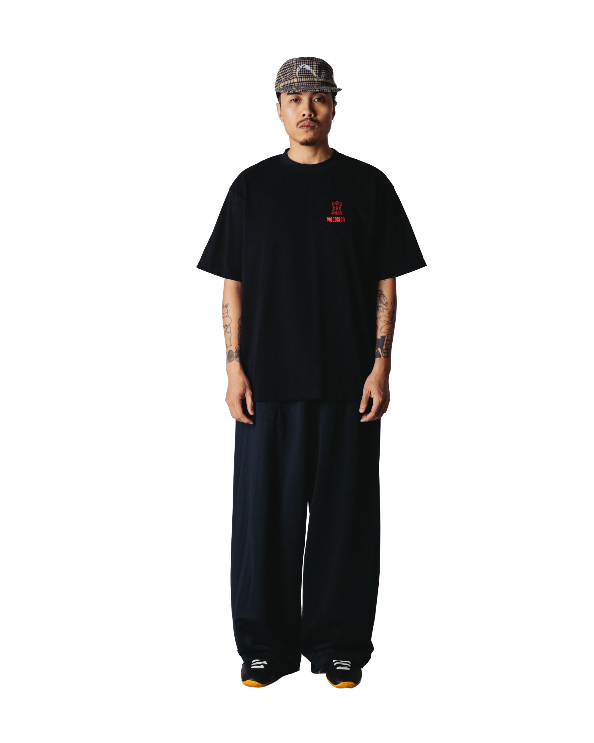 Woodbird WBBaine Tiger Tee T-Shirts Black